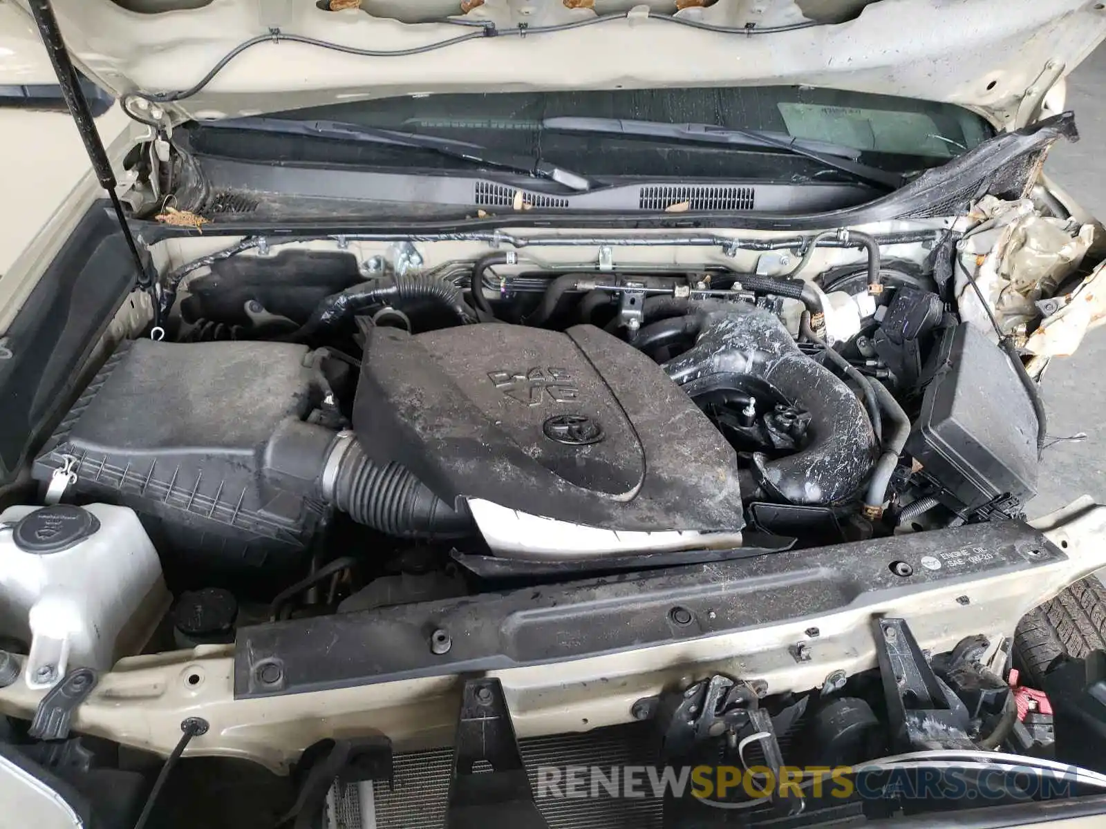 7 Photograph of a damaged car 3TMAZ5CN2KM087317 TOYOTA TACOMA 2019