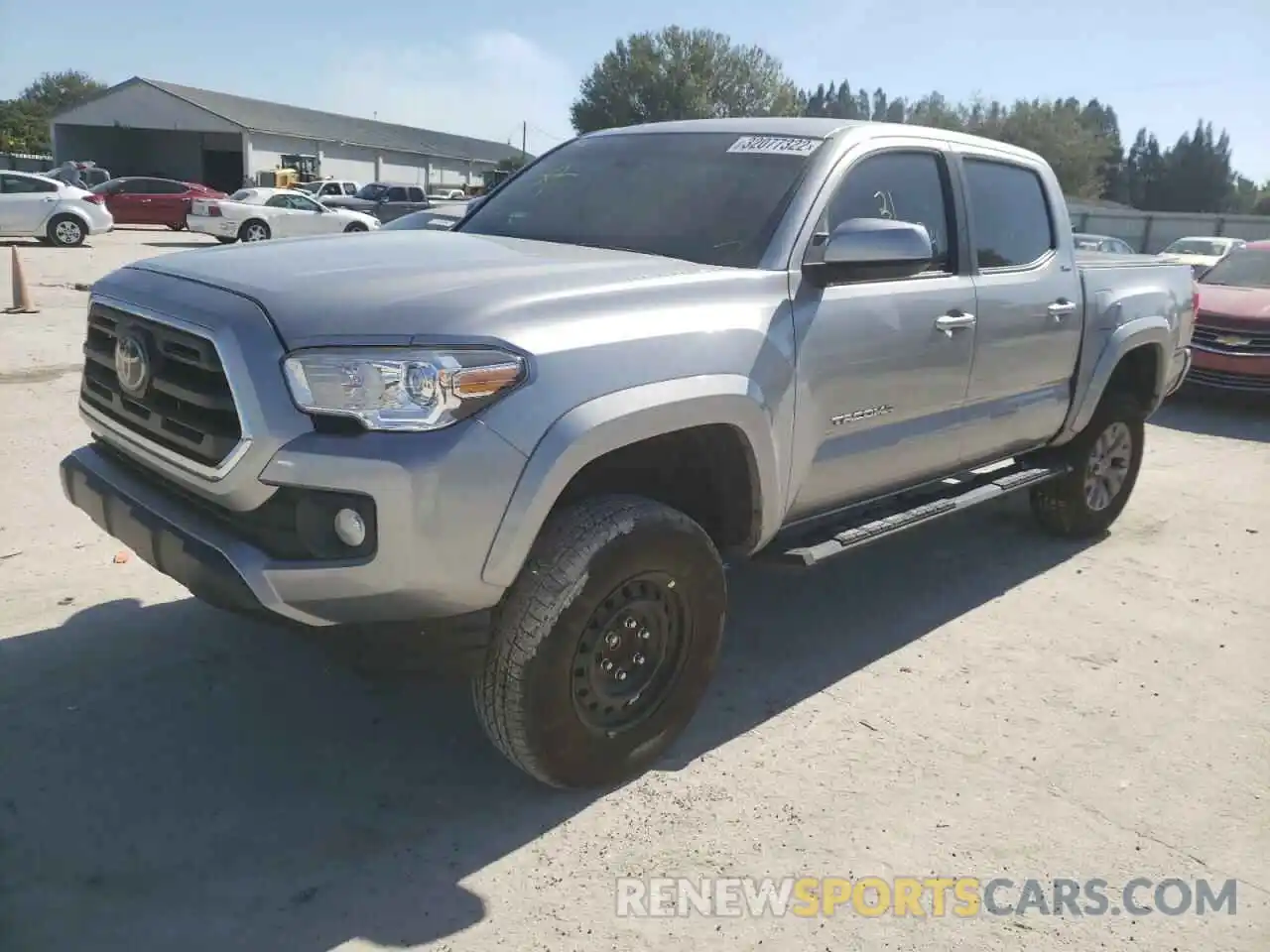 2 Photograph of a damaged car 3TMAZ5CN2KM087513 TOYOTA TACOMA 2019