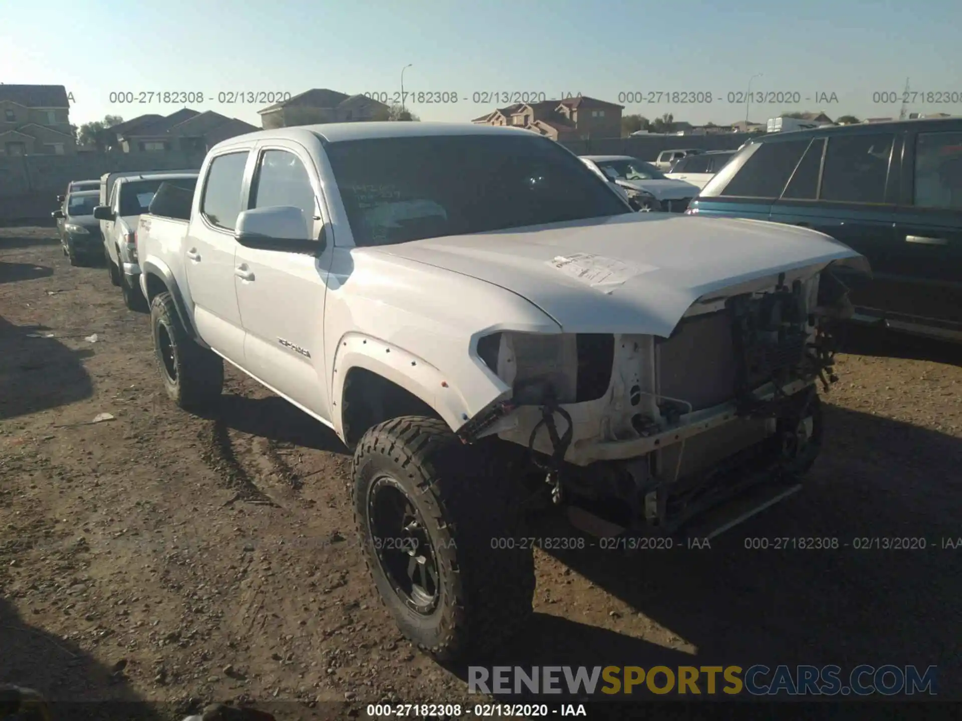 1 Photograph of a damaged car 3TMAZ5CN2KM087902 TOYOTA TACOMA 2019