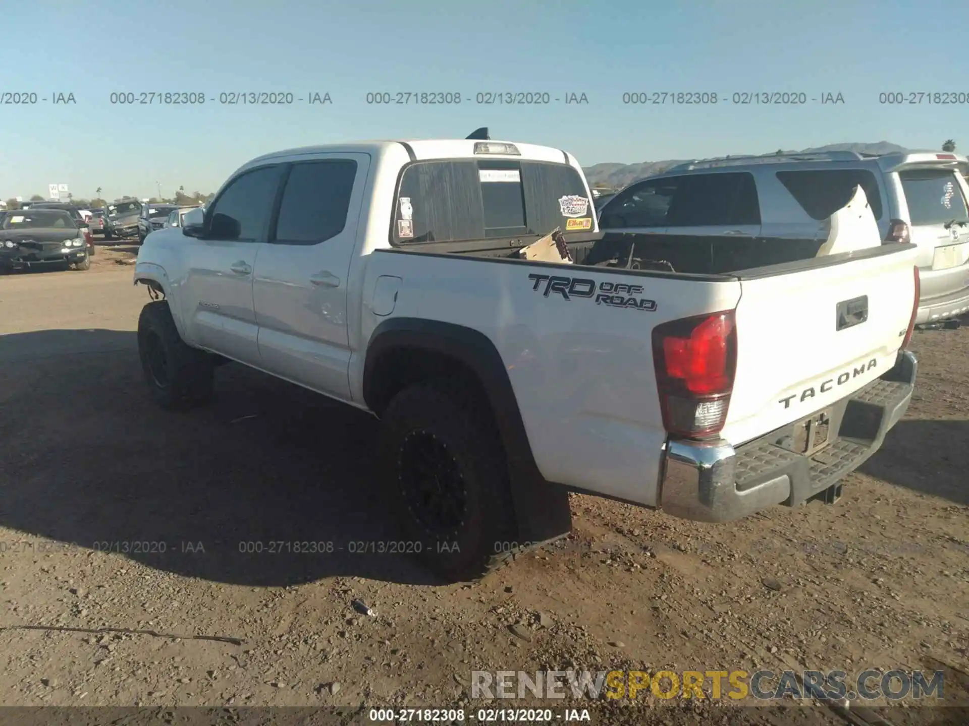 3 Photograph of a damaged car 3TMAZ5CN2KM087902 TOYOTA TACOMA 2019