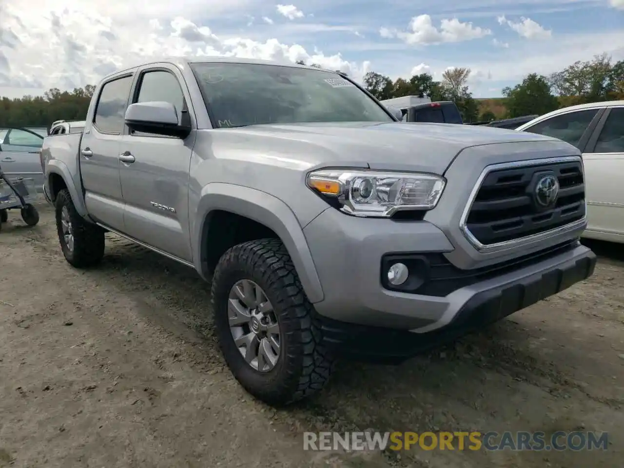 1 Photograph of a damaged car 3TMAZ5CN2KM090458 TOYOTA TACOMA 2019