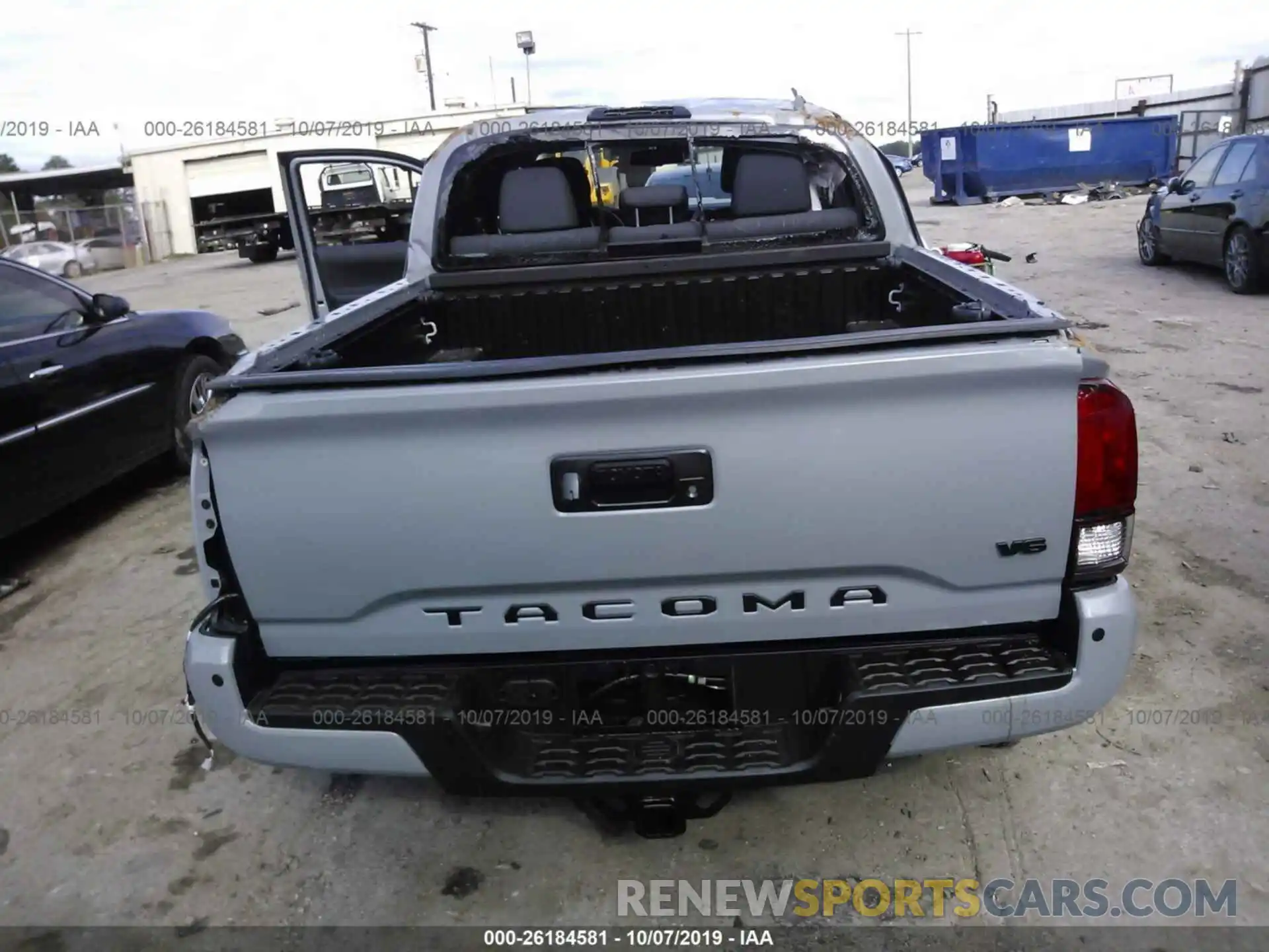 8 Photograph of a damaged car 3TMAZ5CN2KM095823 TOYOTA TACOMA 2019