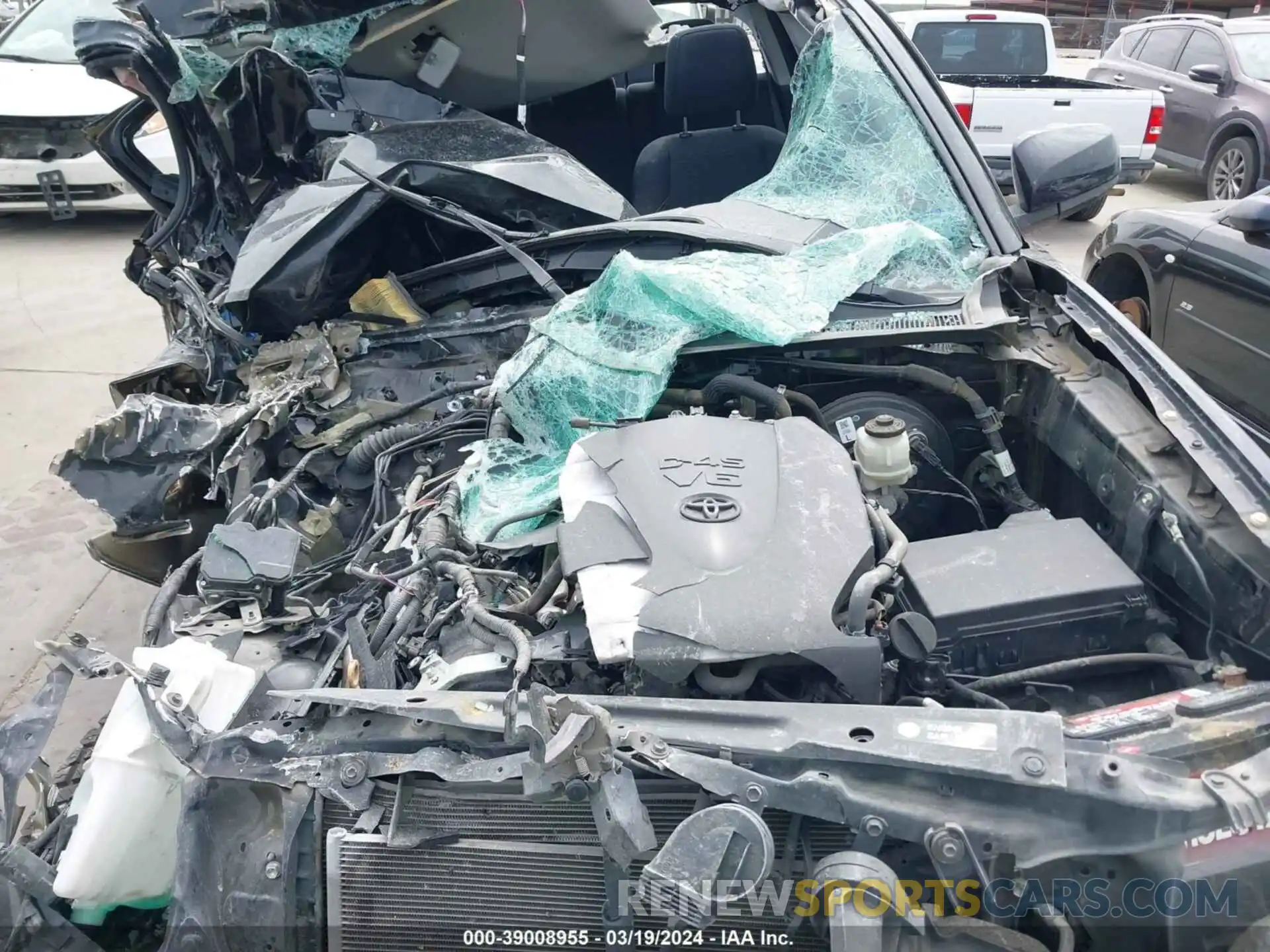 10 Photograph of a damaged car 3TMAZ5CN2KM096048 TOYOTA TACOMA 2019