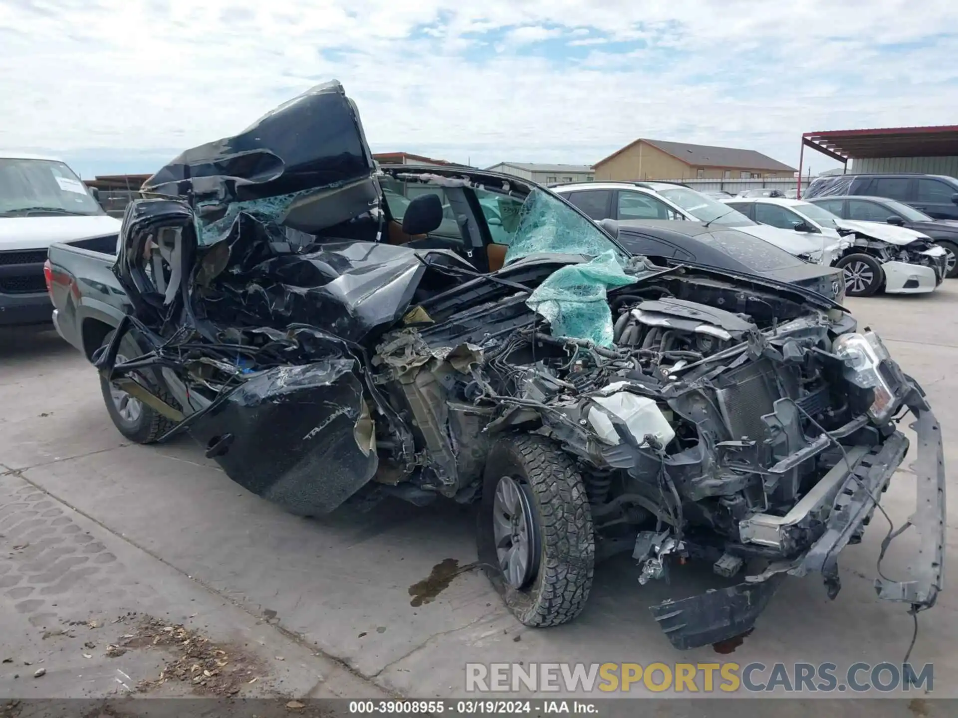 6 Photograph of a damaged car 3TMAZ5CN2KM096048 TOYOTA TACOMA 2019