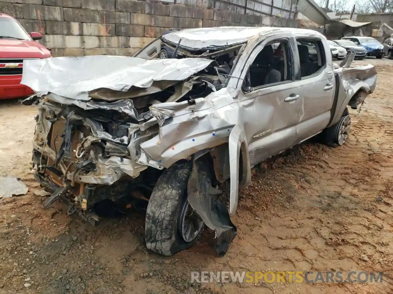 2 Фотография поврежденного автомобиля 3TMAZ5CN2KM097426 TOYOTA TACOMA 2019