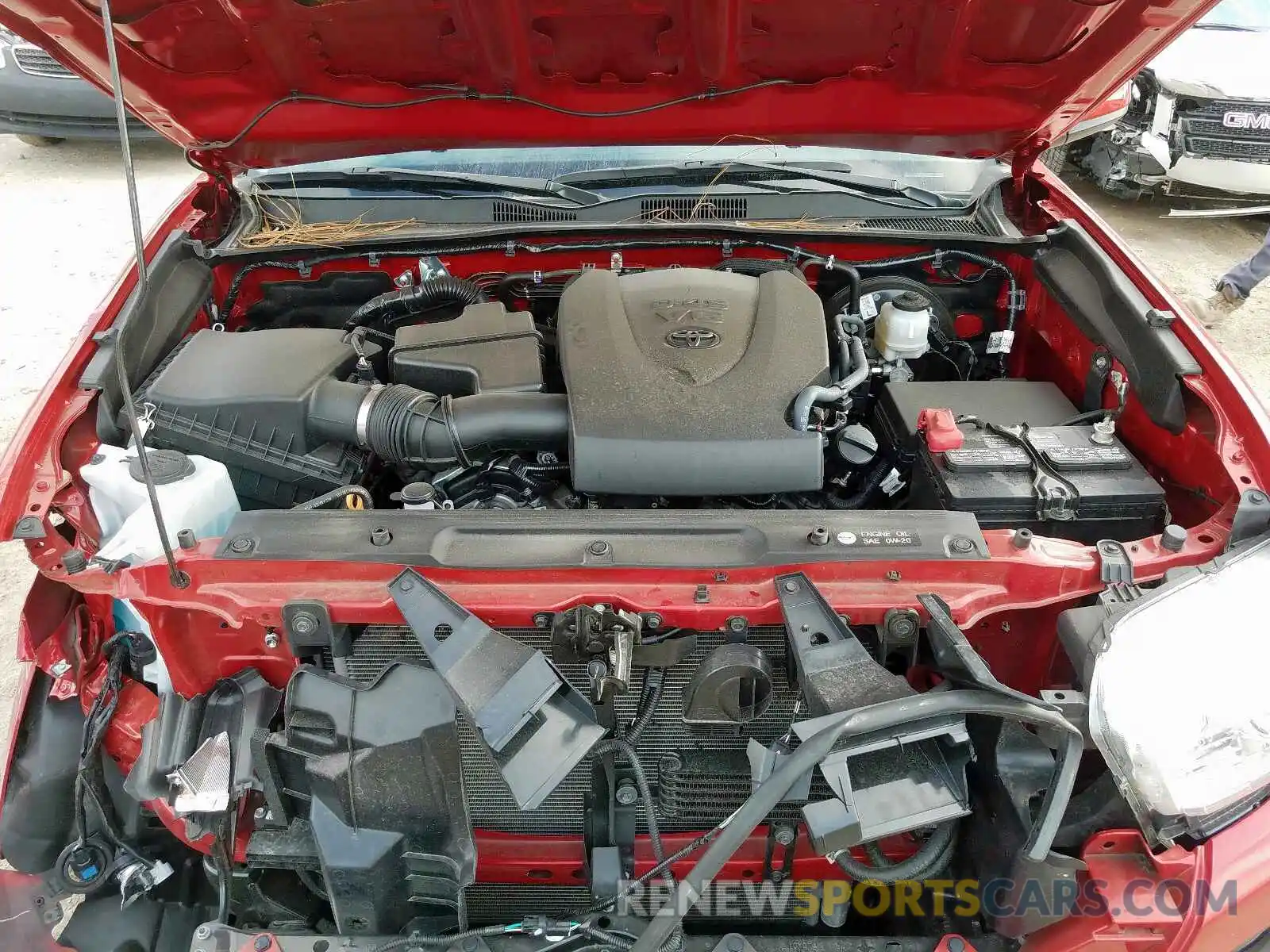 7 Photograph of a damaged car 3TMAZ5CN2KM100339 TOYOTA TACOMA 2019