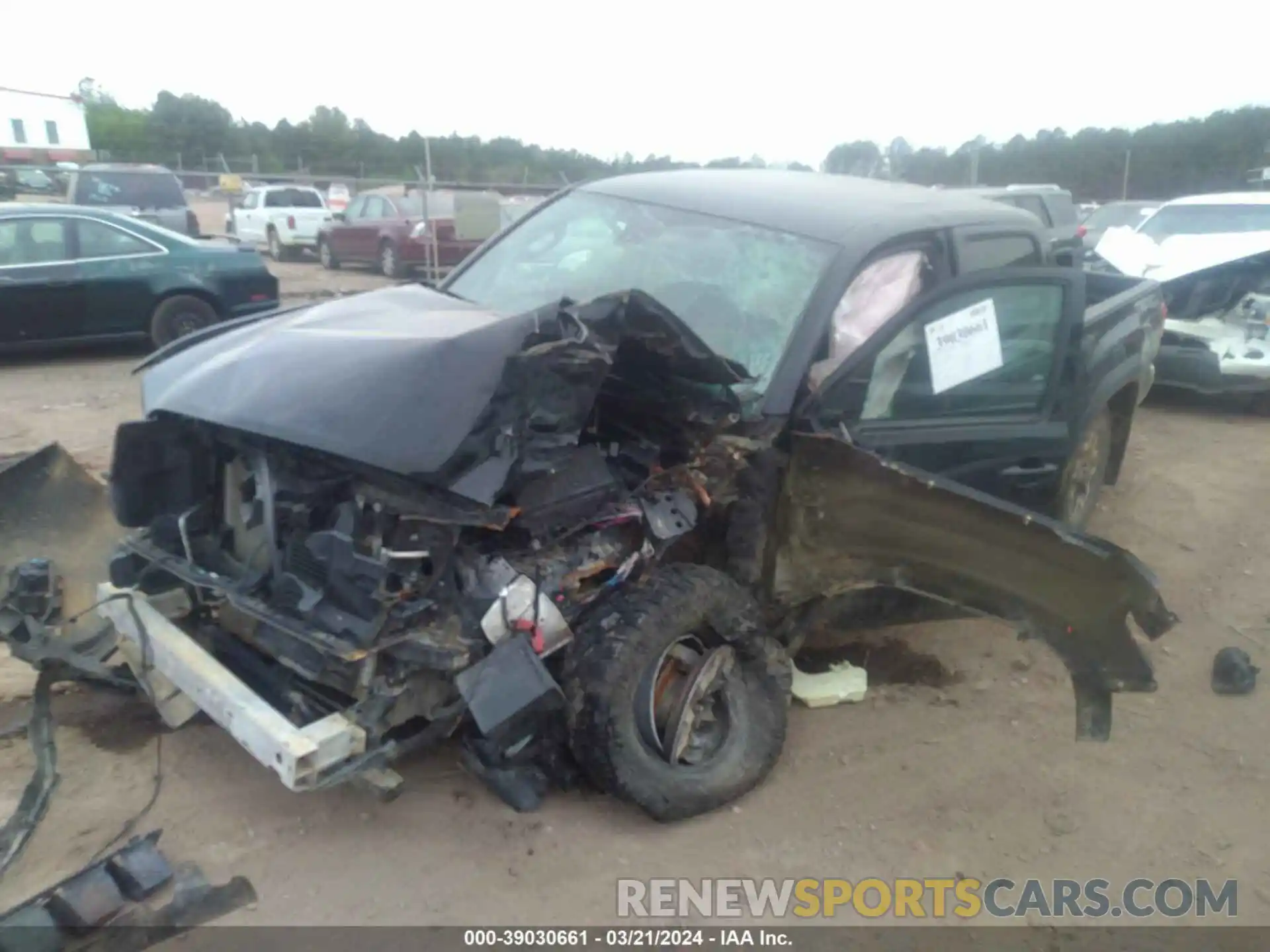 17 Photograph of a damaged car 3TMAZ5CN2KM101085 TOYOTA TACOMA 2019