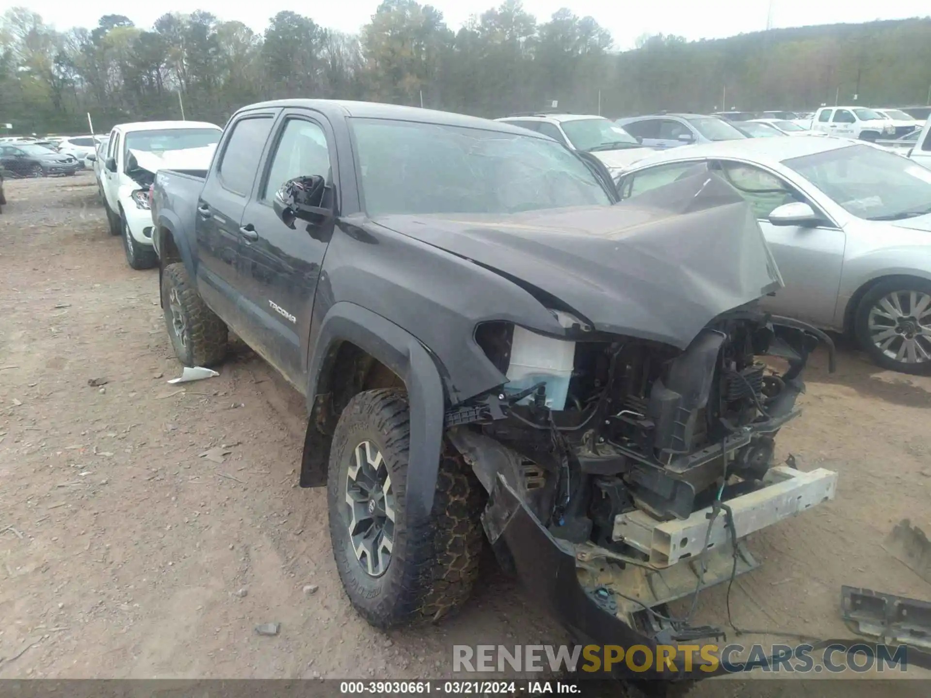 19 Photograph of a damaged car 3TMAZ5CN2KM101085 TOYOTA TACOMA 2019