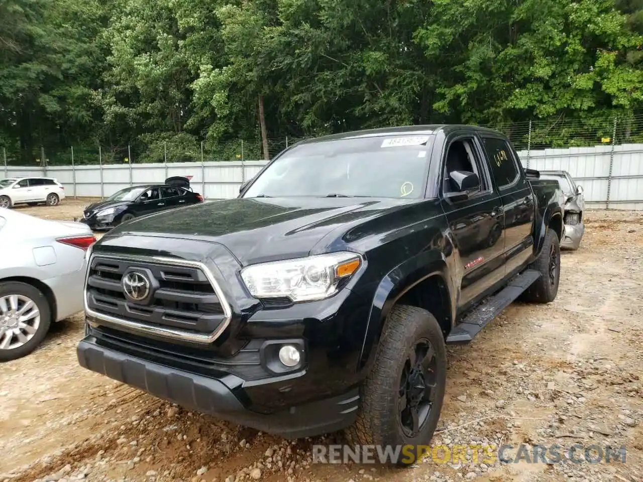 2 Photograph of a damaged car 3TMAZ5CN2KM104522 TOYOTA TACOMA 2019