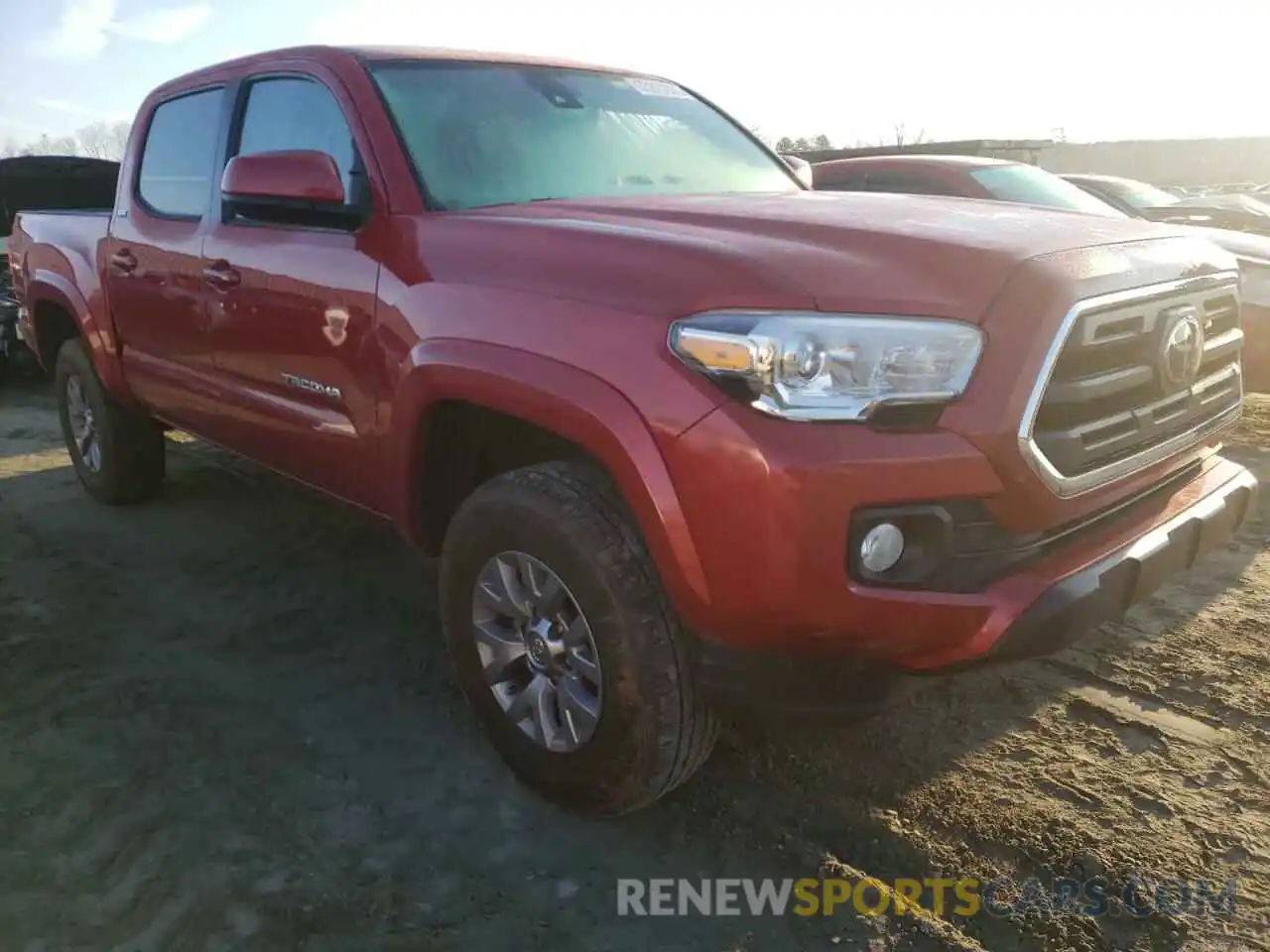 1 Photograph of a damaged car 3TMAZ5CN2KM104553 TOYOTA TACOMA 2019