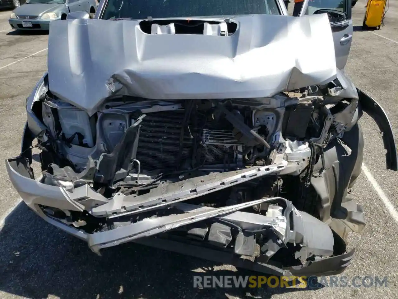 7 Photograph of a damaged car 3TMAZ5CN2KM107145 TOYOTA TACOMA 2019