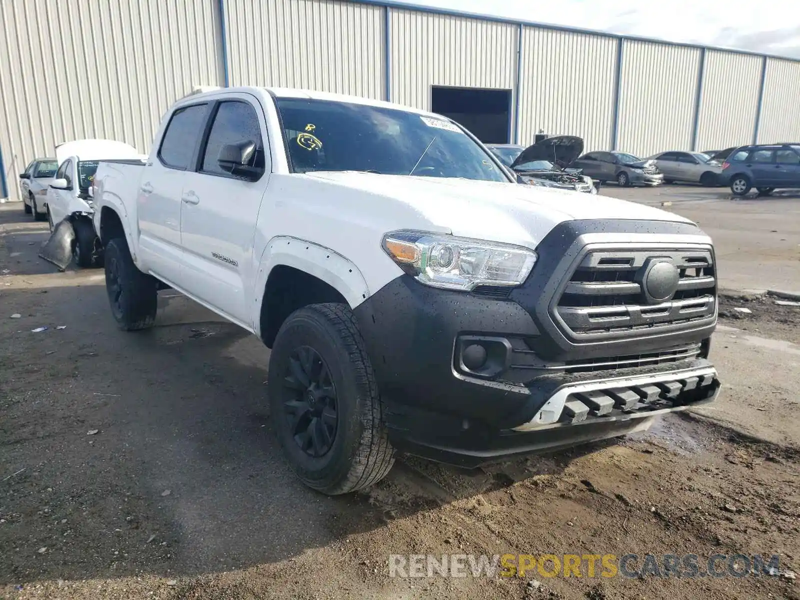 1 Photograph of a damaged car 3TMAZ5CN2KM107730 TOYOTA TACOMA 2019