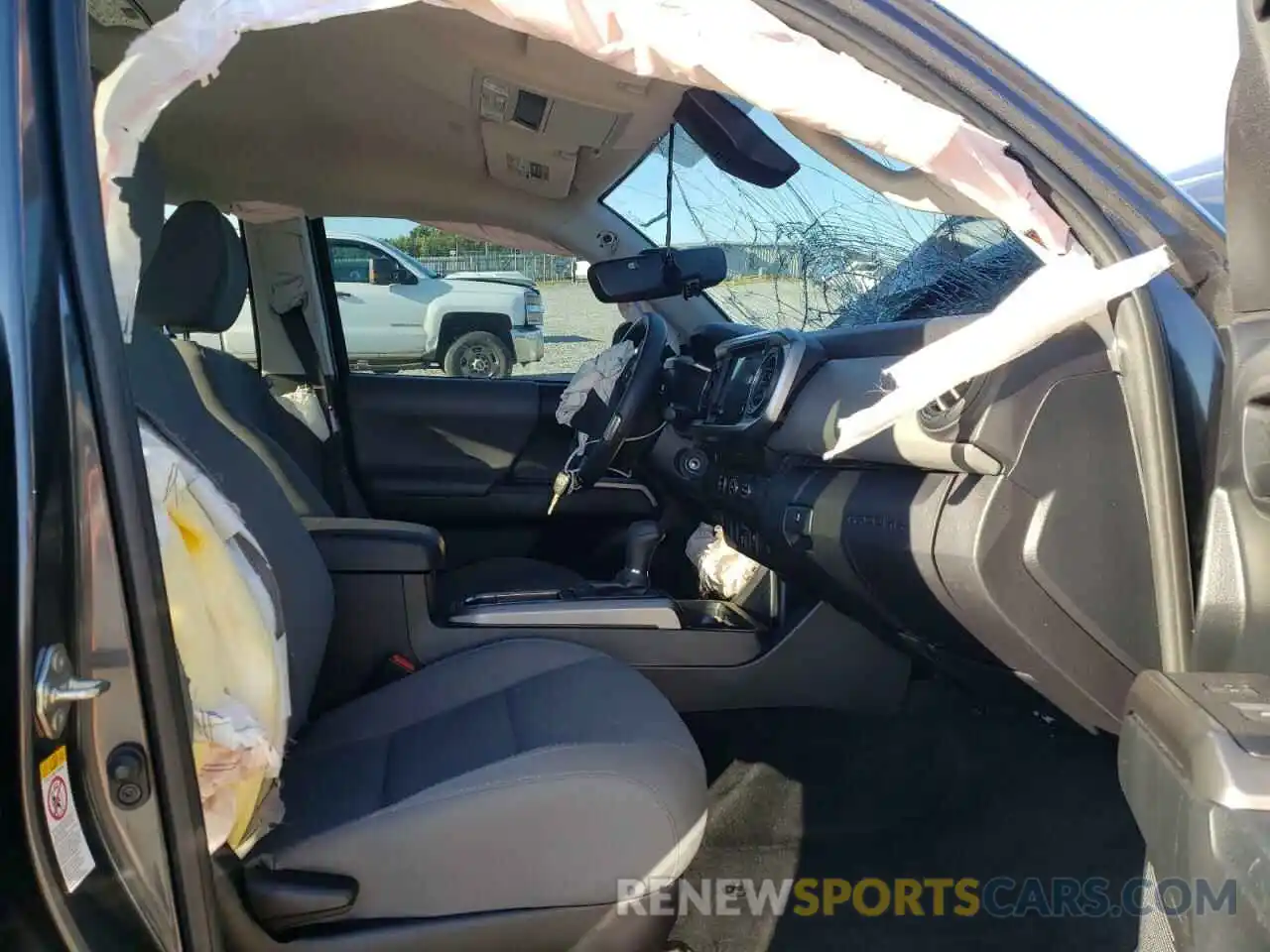 5 Photograph of a damaged car 3TMAZ5CN2KM107761 TOYOTA TACOMA 2019