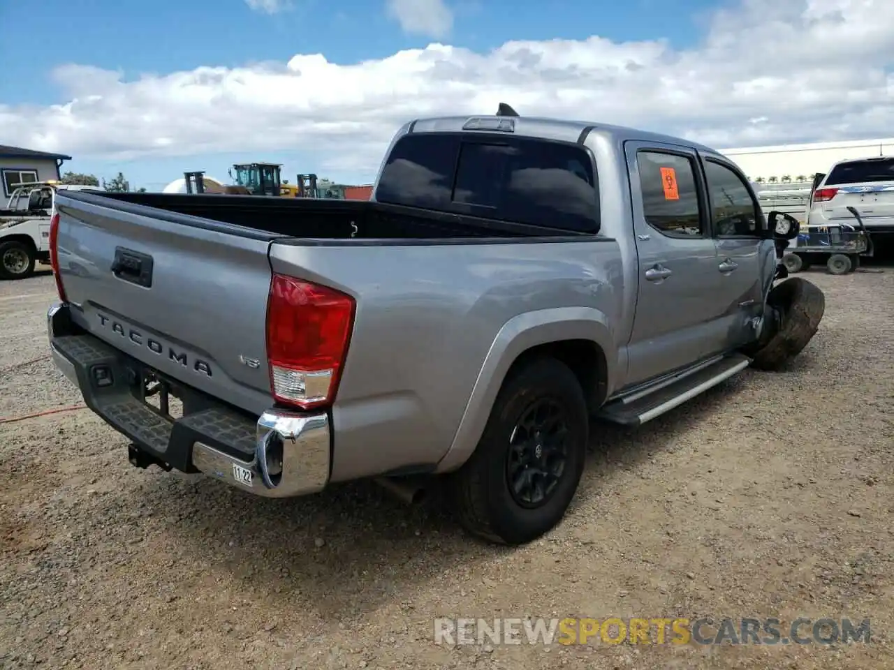 4 Photograph of a damaged car 3TMAZ5CN2KM107856 TOYOTA TACOMA 2019