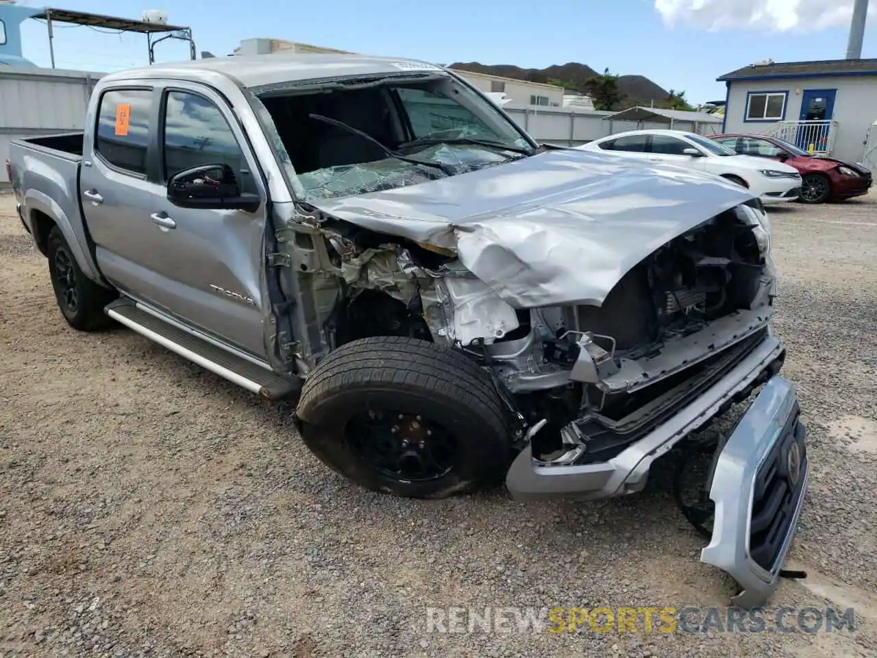 9 Photograph of a damaged car 3TMAZ5CN2KM107856 TOYOTA TACOMA 2019