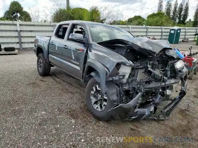 1 Photograph of a damaged car 3TMAZ5CN2KM109364 TOYOTA TACOMA 2019