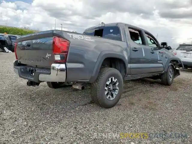 4 Photograph of a damaged car 3TMAZ5CN2KM109364 TOYOTA TACOMA 2019