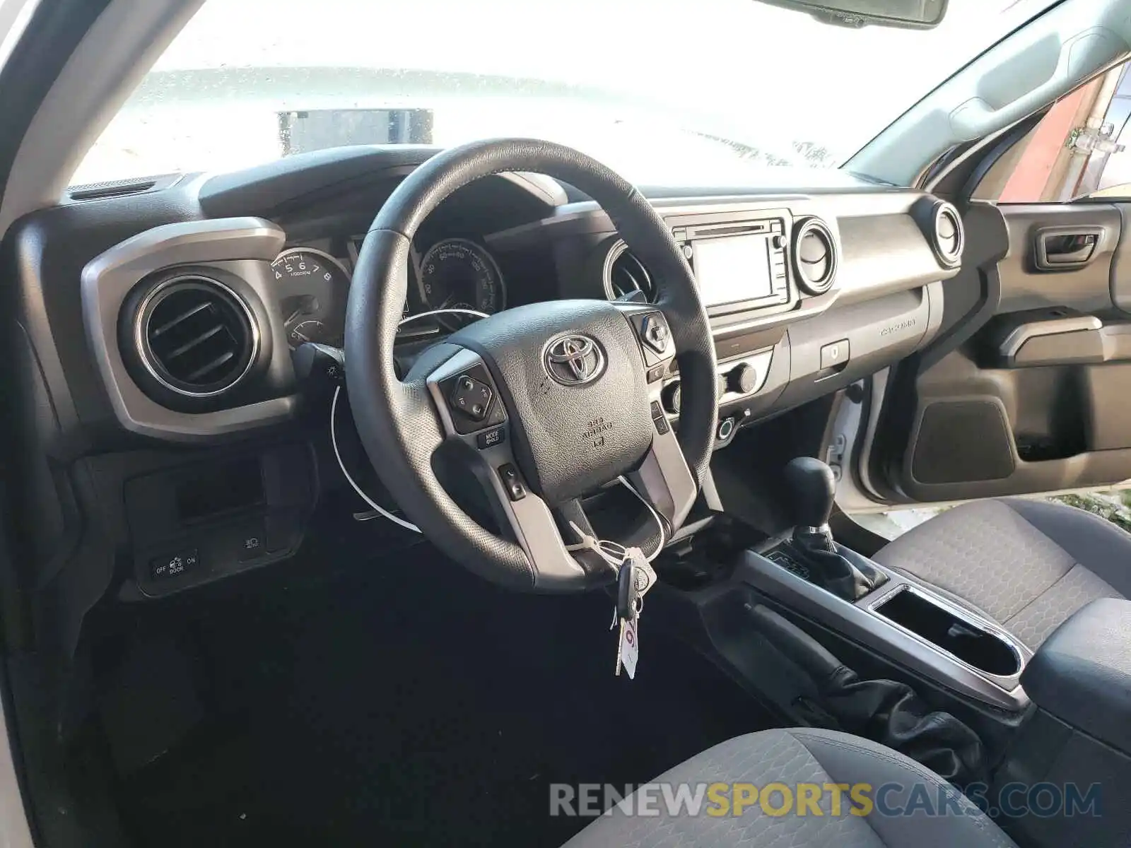 9 Photograph of a damaged car 3TMAZ5CN2KM110675 TOYOTA TACOMA 2019