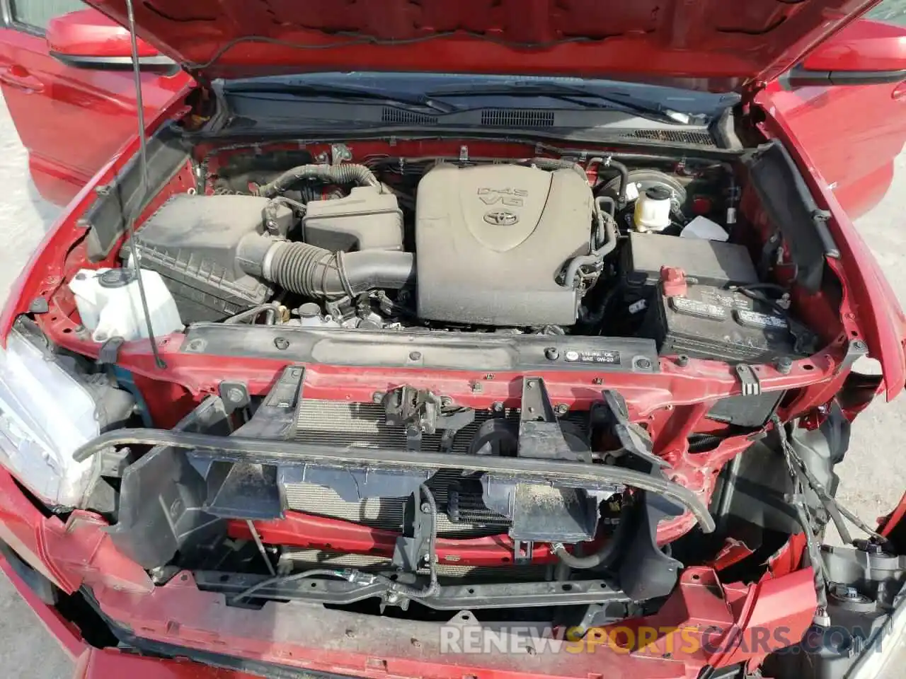 7 Photograph of a damaged car 3TMAZ5CN3KM083406 TOYOTA TACOMA 2019