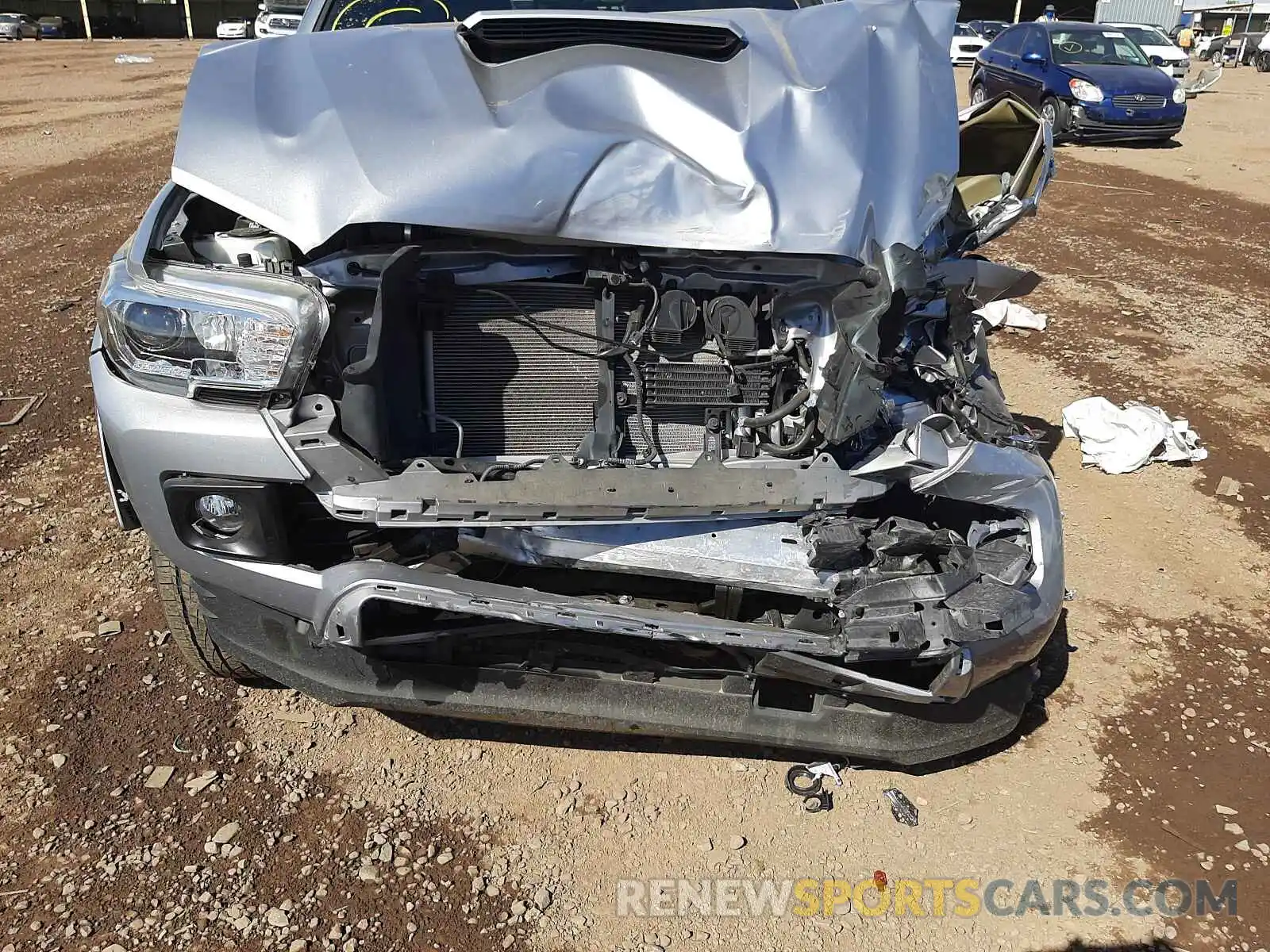 9 Photograph of a damaged car 3TMAZ5CN3KM084099 TOYOTA TACOMA 2019