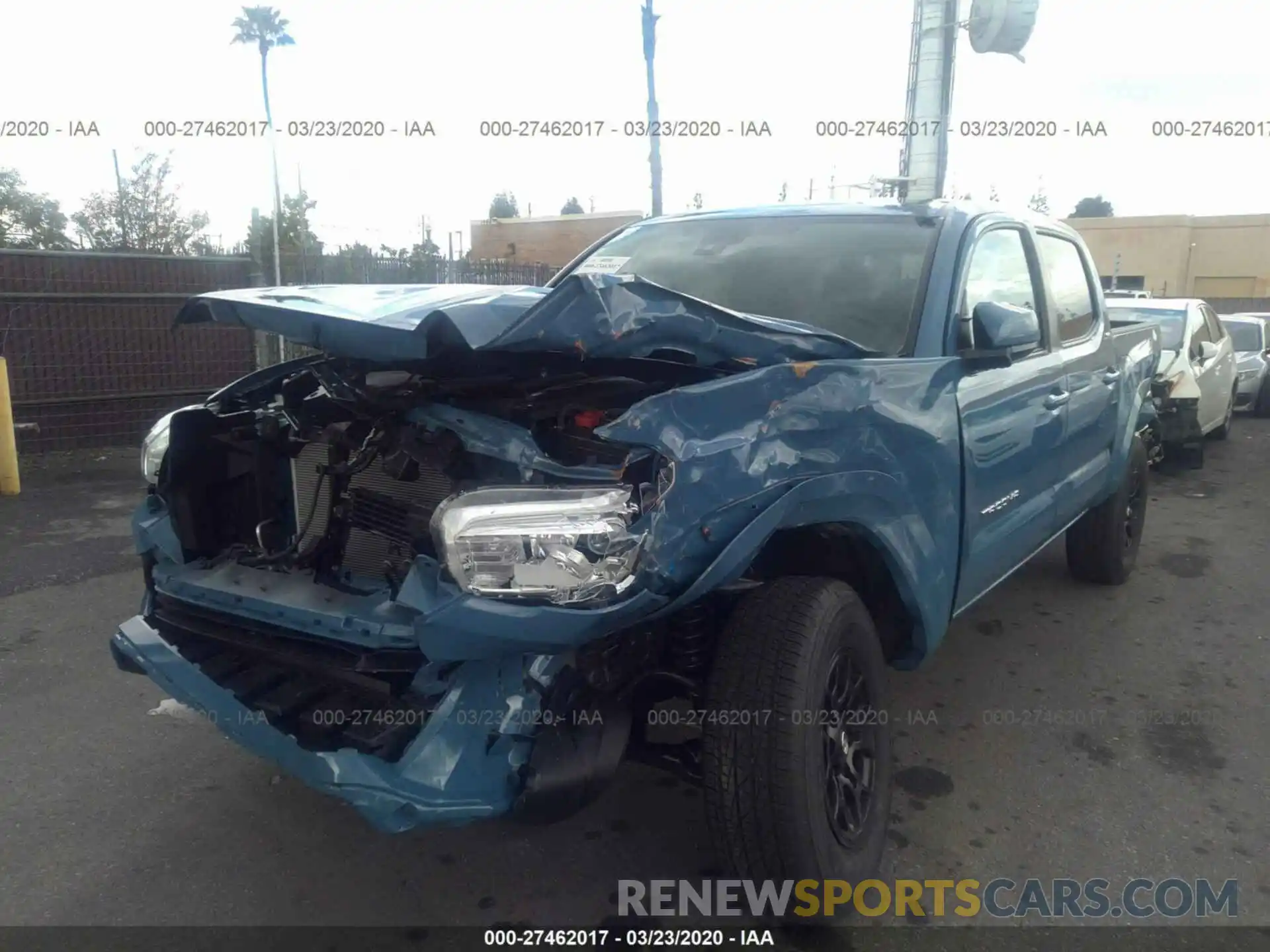 6 Photograph of a damaged car 3TMAZ5CN3KM084412 TOYOTA TACOMA 2019