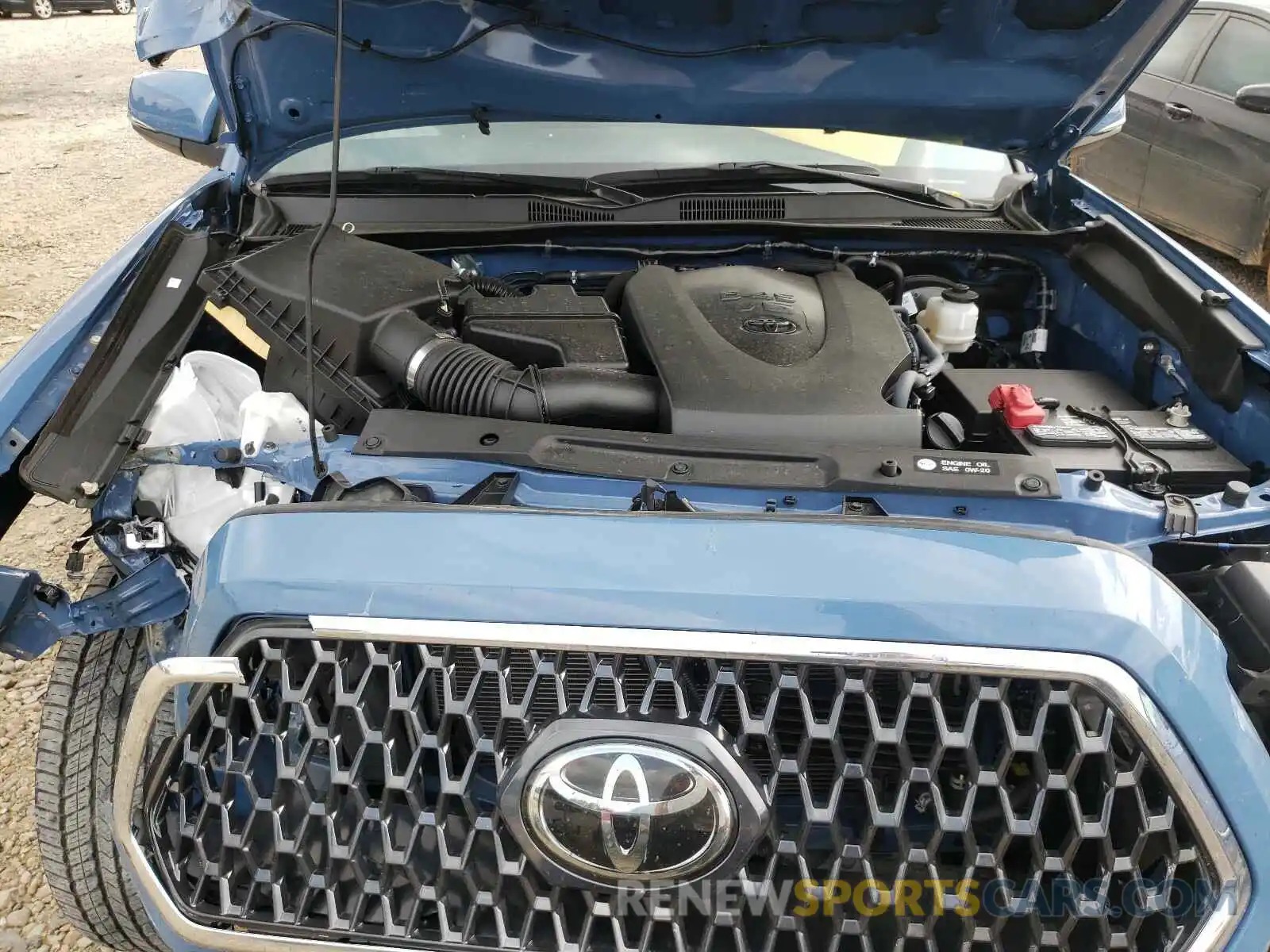 7 Photograph of a damaged car 3TMAZ5CN3KM090825 TOYOTA TACOMA 2019