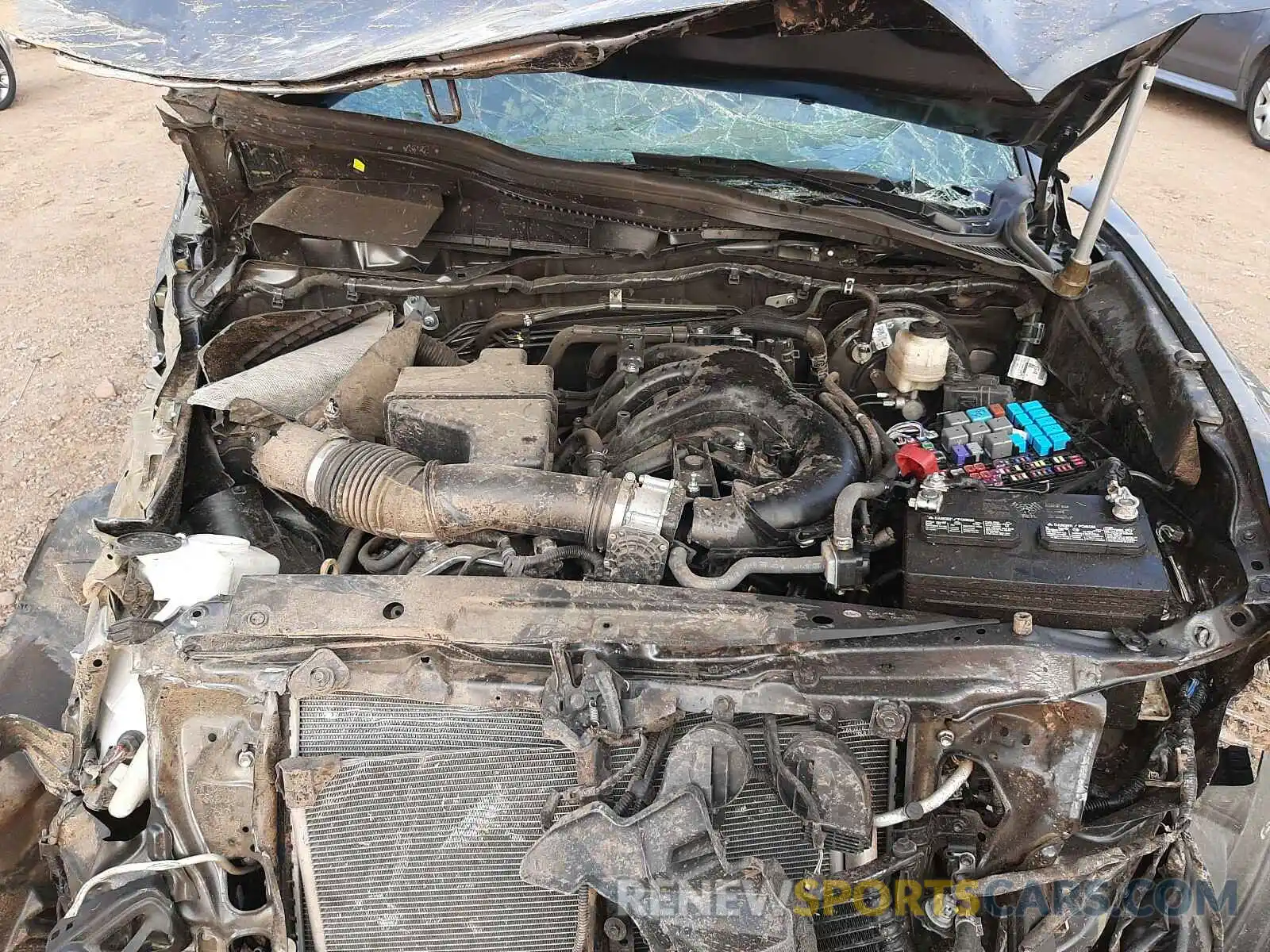 7 Photograph of a damaged car 3TMAZ5CN3KM092283 TOYOTA TACOMA 2019