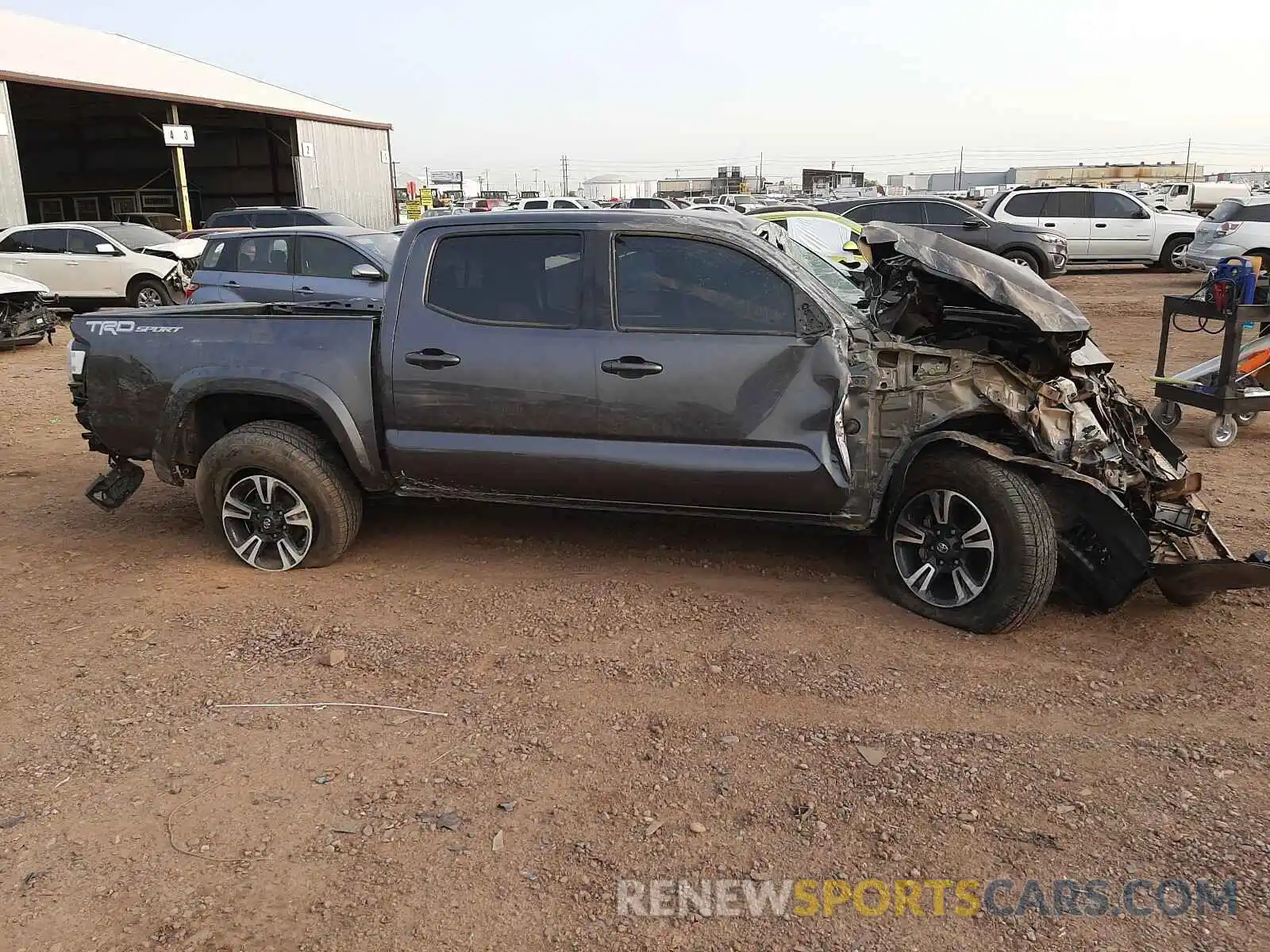 9 Photograph of a damaged car 3TMAZ5CN3KM092283 TOYOTA TACOMA 2019