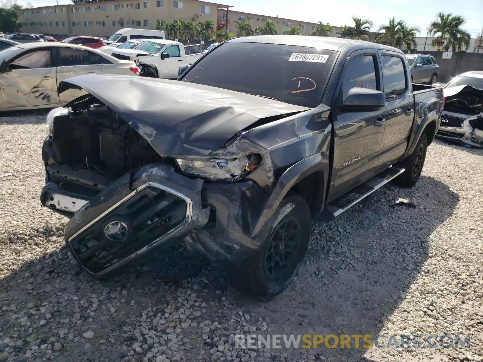 2 Фотография поврежденного автомобиля 3TMAZ5CN3KM094387 TOYOTA TACOMA 2019