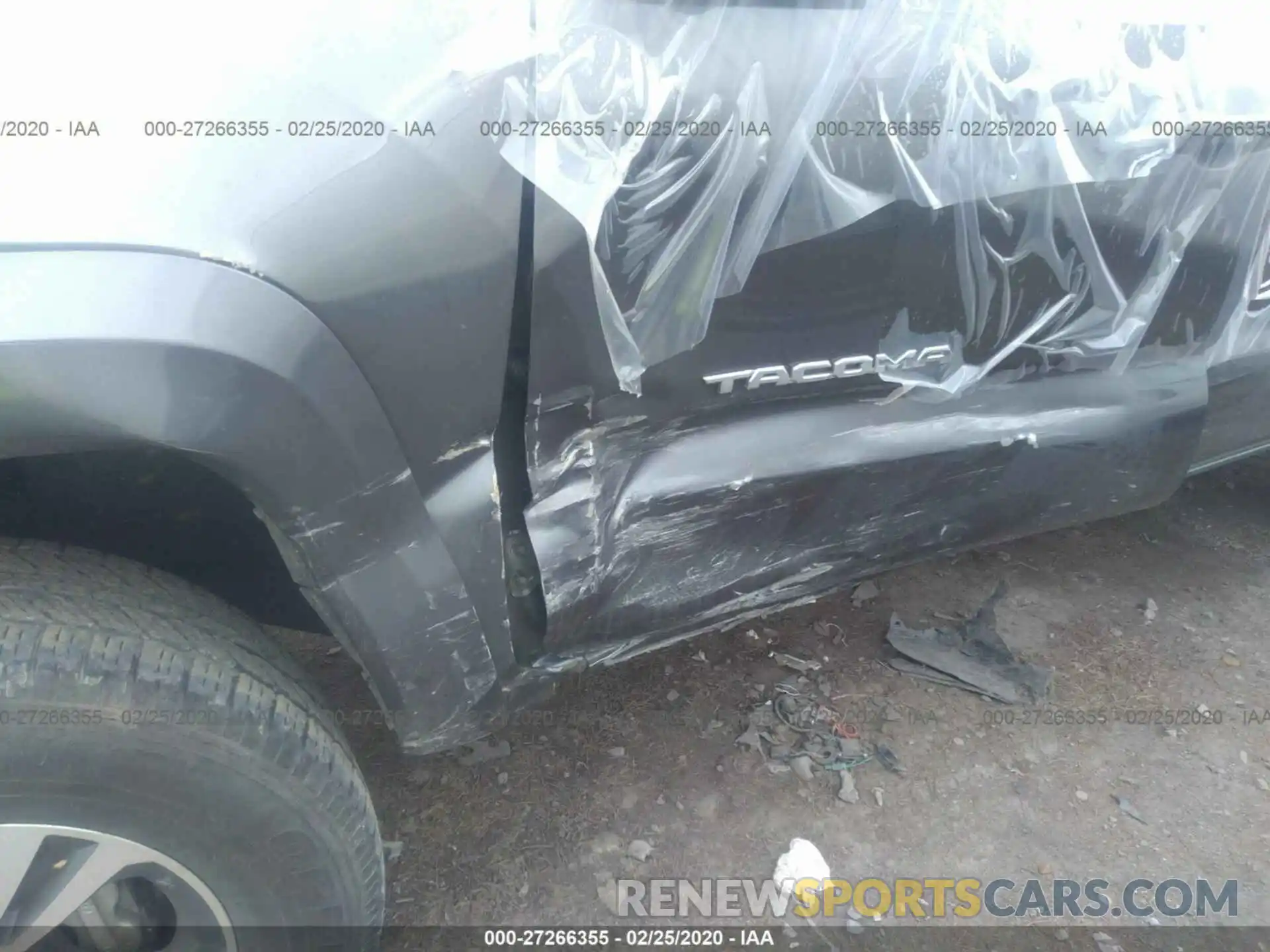 6 Photograph of a damaged car 3TMAZ5CN3KM096432 TOYOTA TACOMA 2019