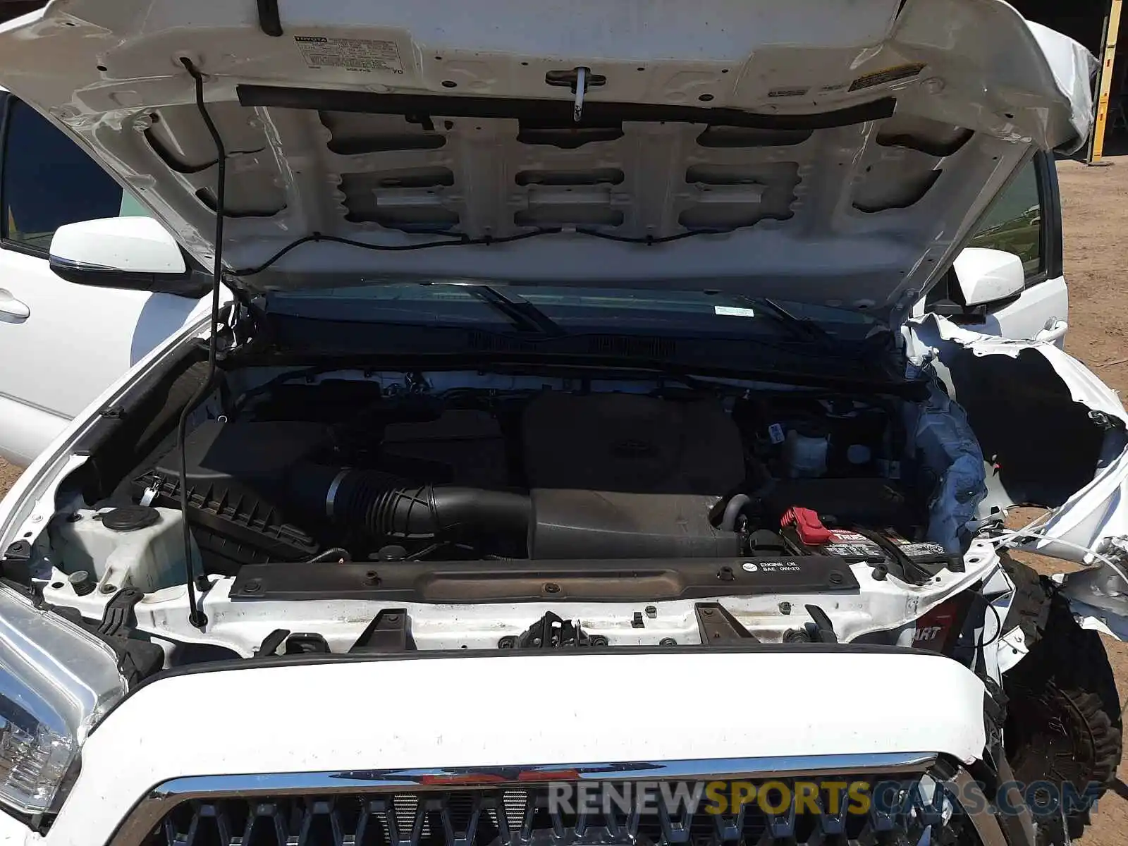 7 Photograph of a damaged car 3TMAZ5CN3KM103248 TOYOTA TACOMA 2019