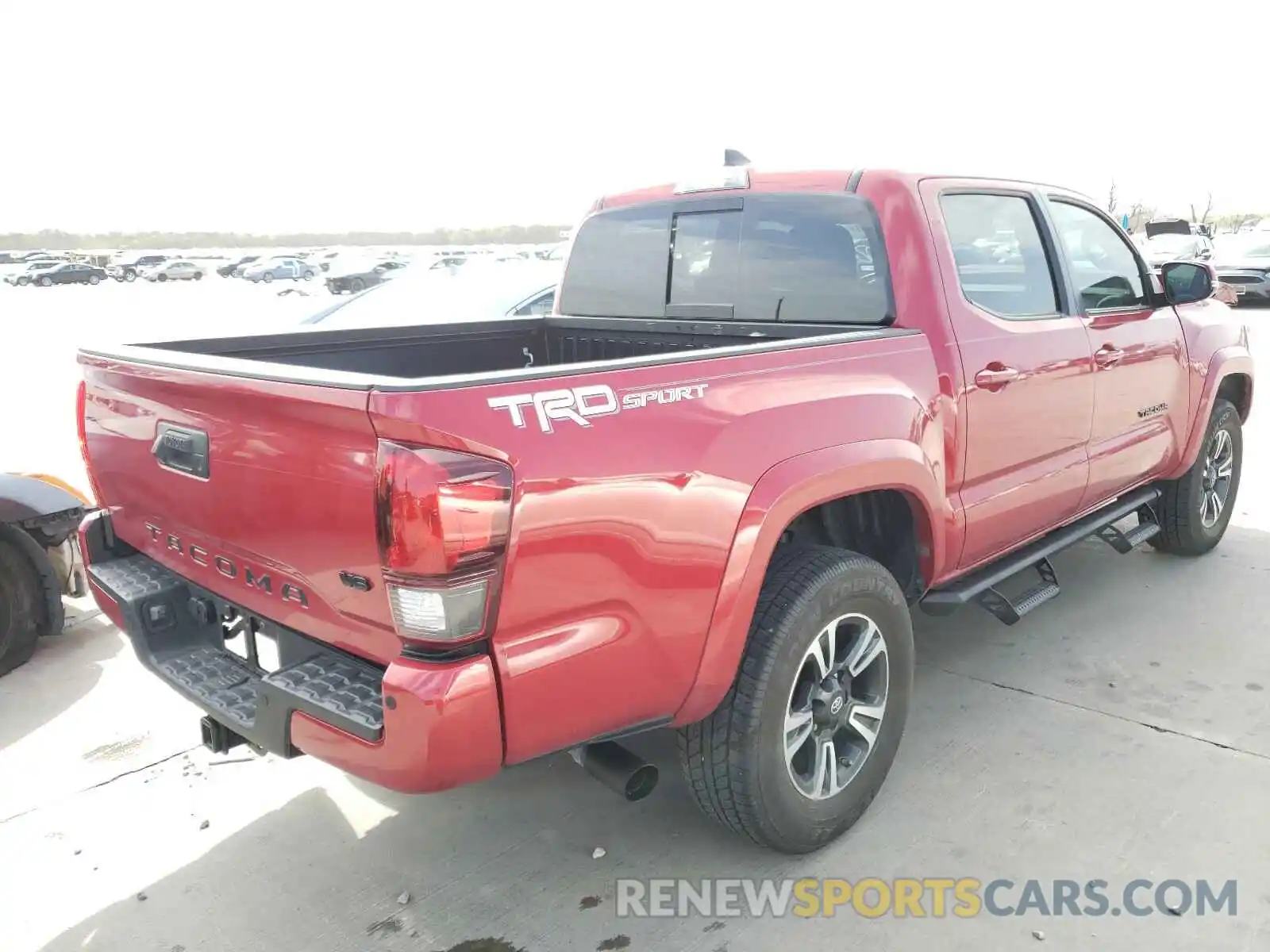 4 Photograph of a damaged car 3TMAZ5CN3KM103900 TOYOTA TACOMA 2019