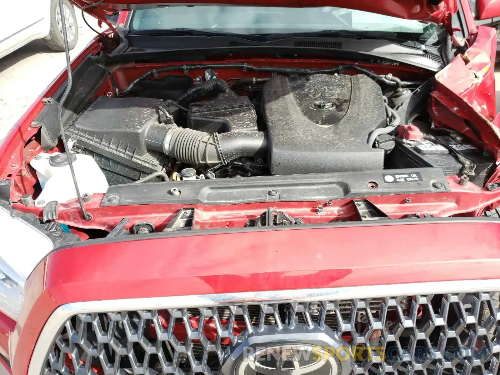 7 Photograph of a damaged car 3TMAZ5CN3KM103900 TOYOTA TACOMA 2019