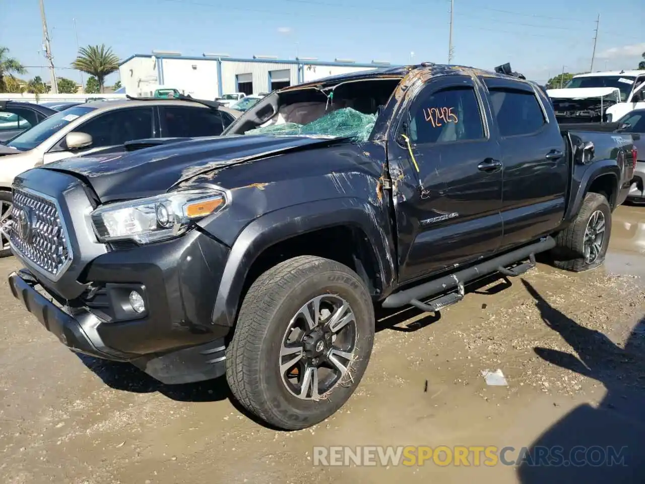 9 Photograph of a damaged car 3TMAZ5CN3KM106859 TOYOTA TACOMA 2019