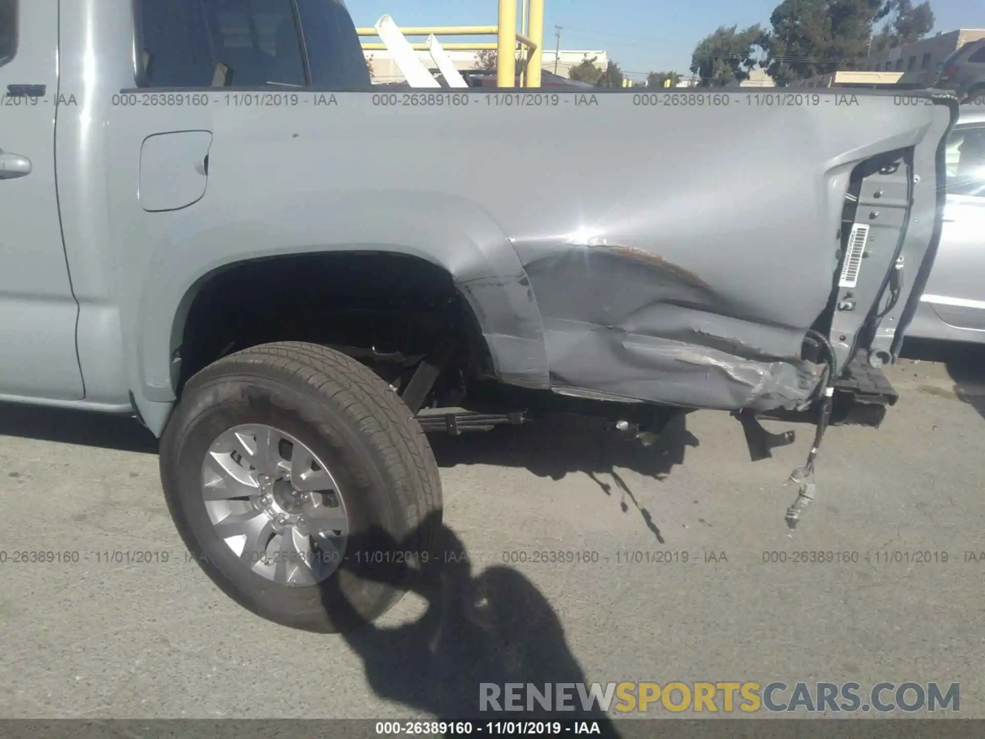 6 Photograph of a damaged car 3TMAZ5CN3KM112631 TOYOTA TACOMA 2019