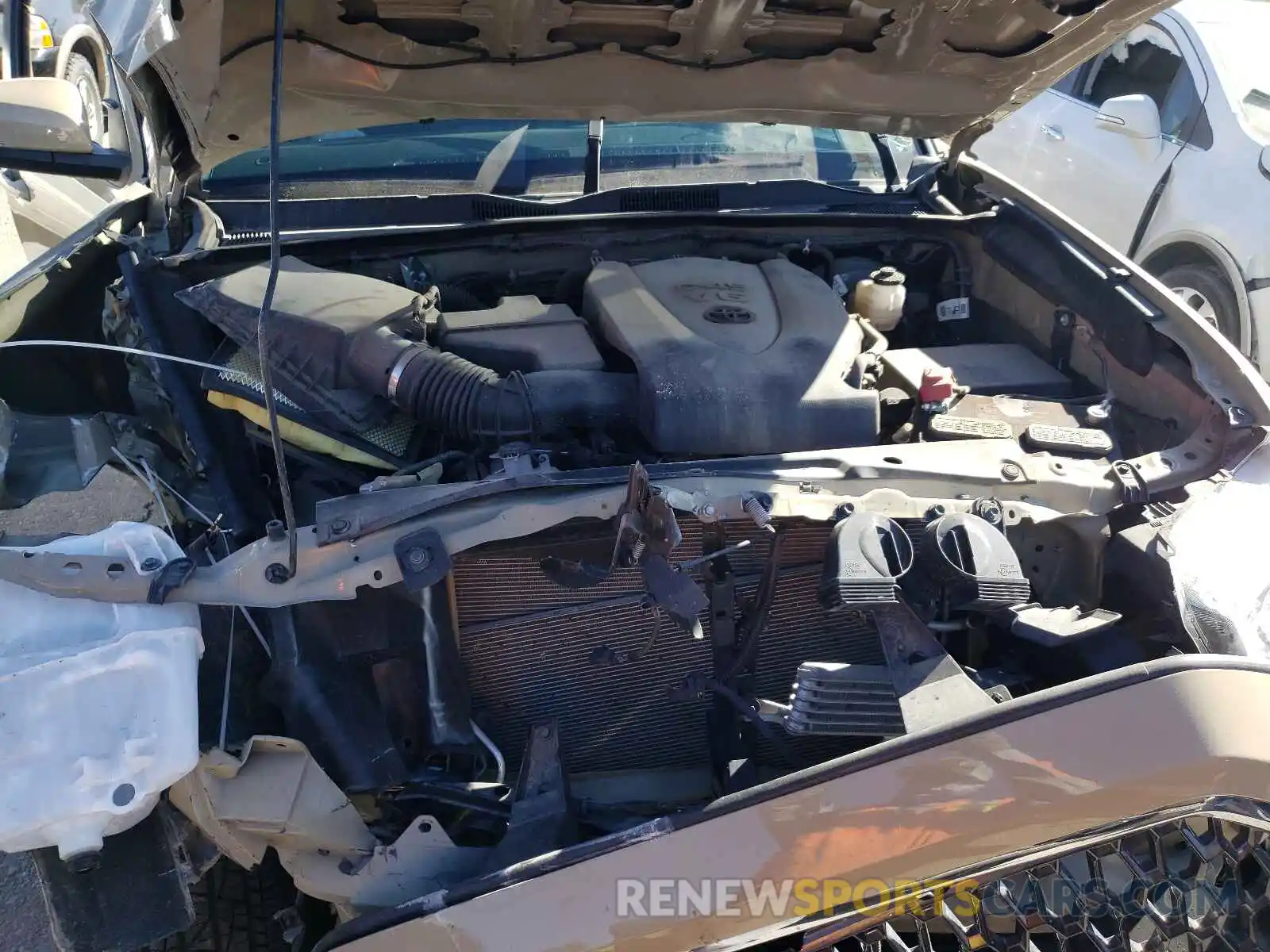 7 Photograph of a damaged car 3TMAZ5CN3KM114265 TOYOTA TACOMA 2019