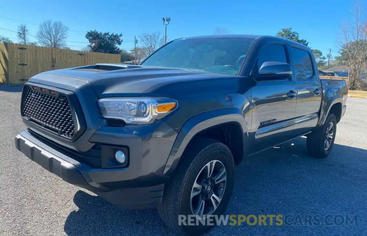 2 Photograph of a damaged car 3TMAZ5CN4KM079820 TOYOTA TACOMA 2019