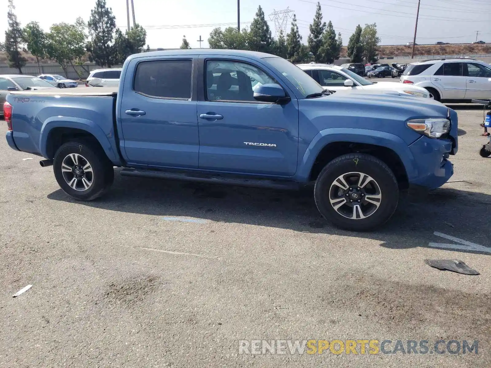 9 Photograph of a damaged car 3TMAZ5CN4KM079963 TOYOTA TACOMA 2019