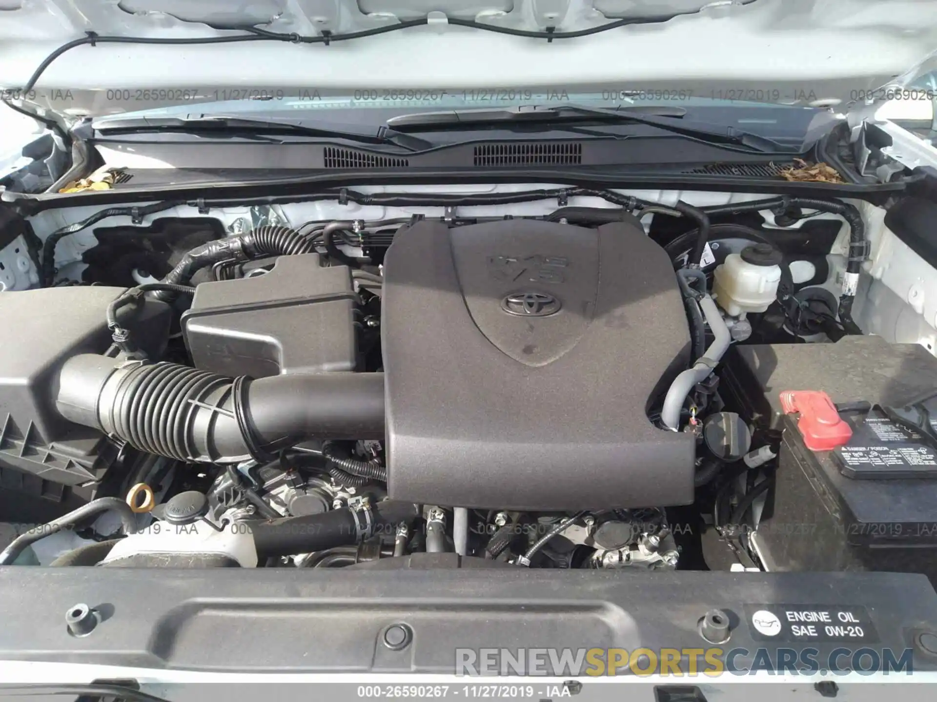 10 Photograph of a damaged car 3TMAZ5CN4KM081020 TOYOTA TACOMA 2019