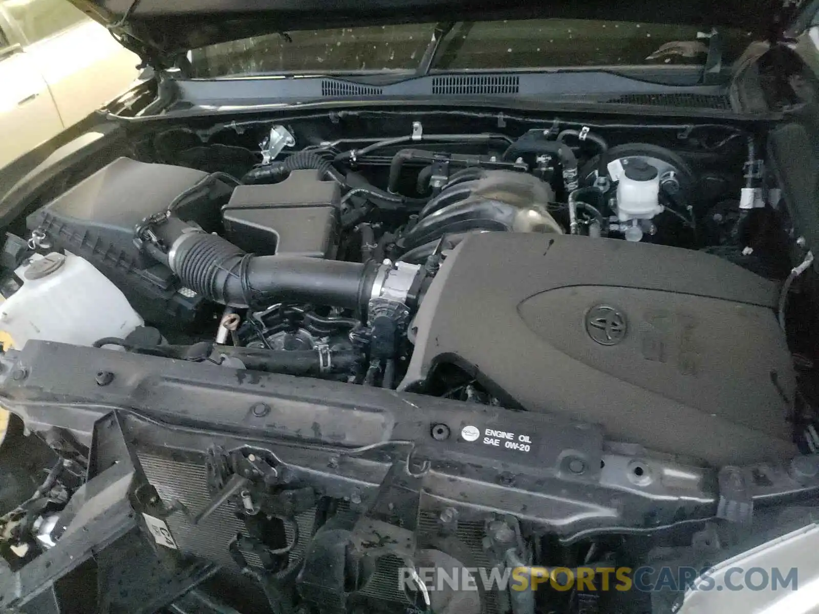 7 Photograph of a damaged car 3TMAZ5CN4KM081633 TOYOTA TACOMA 2019