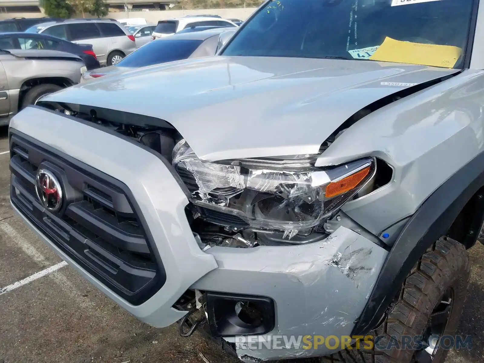 7 Photograph of a damaged car 3TMAZ5CN4KM083270 TOYOTA TACOMA 2019