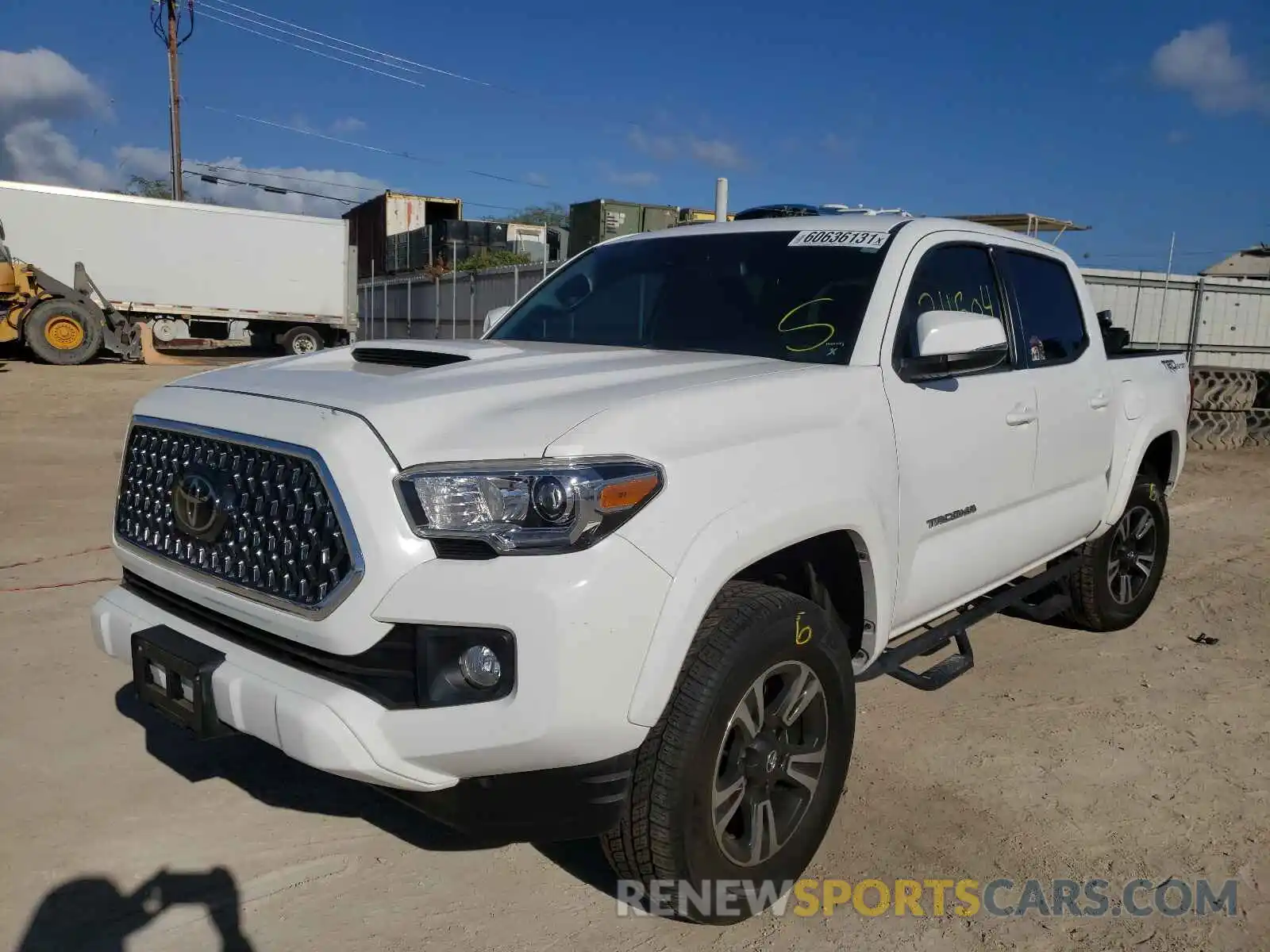 2 Photograph of a damaged car 3TMAZ5CN4KM087903 TOYOTA TACOMA 2019