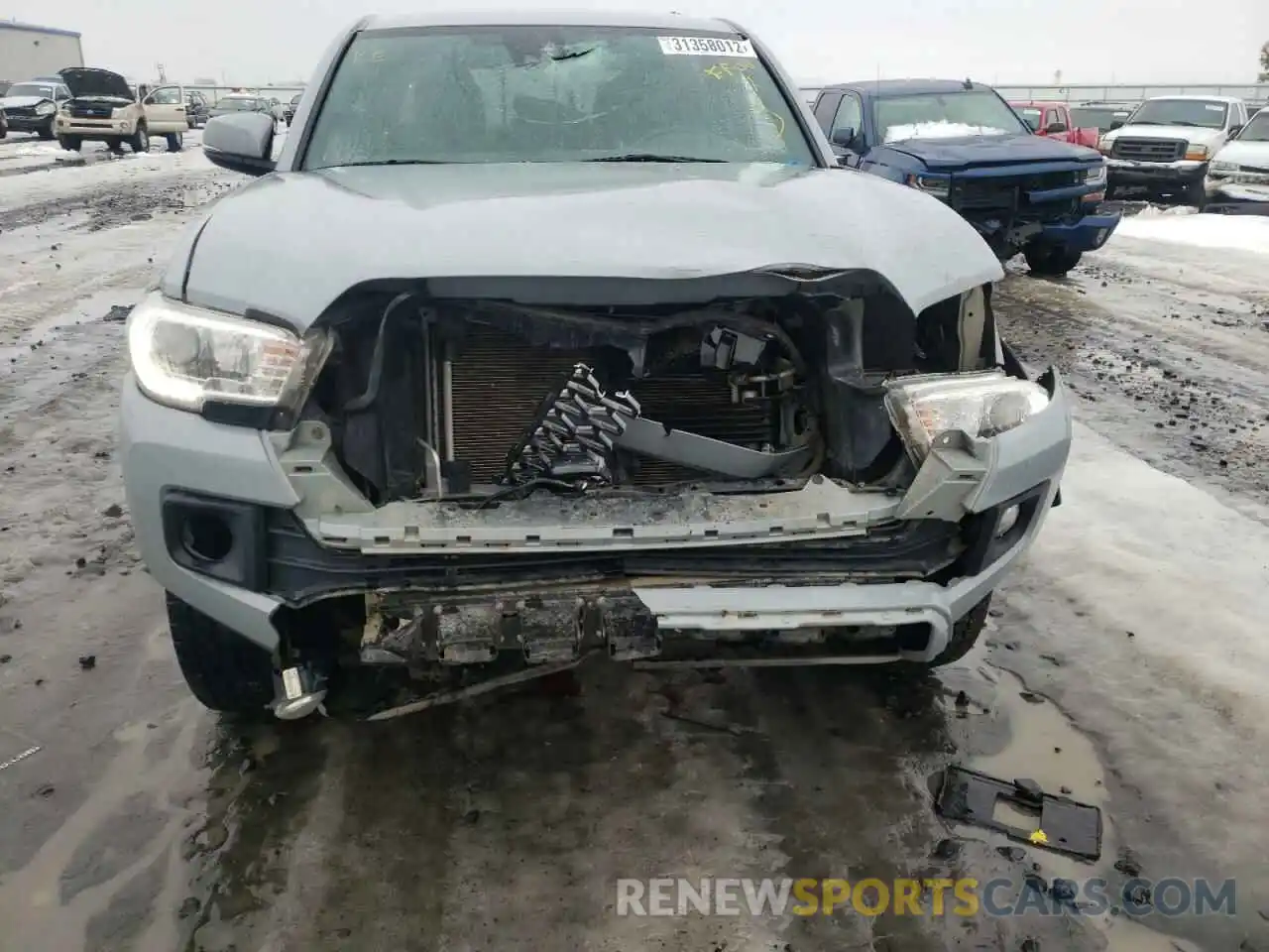 9 Photograph of a damaged car 3TMAZ5CN4KM088047 TOYOTA TACOMA 2019