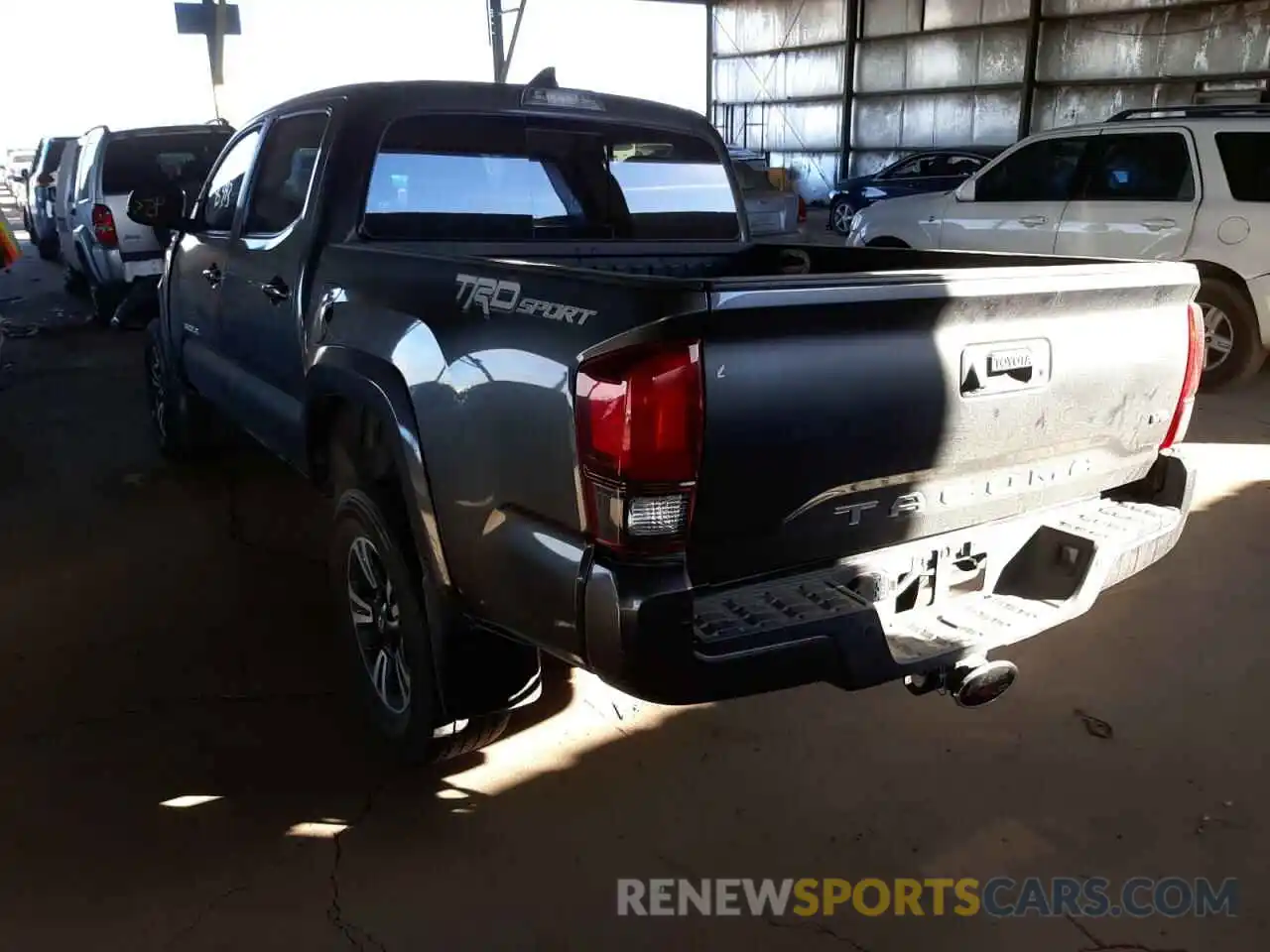 3 Photograph of a damaged car 3TMAZ5CN4KM088758 TOYOTA TACOMA 2019