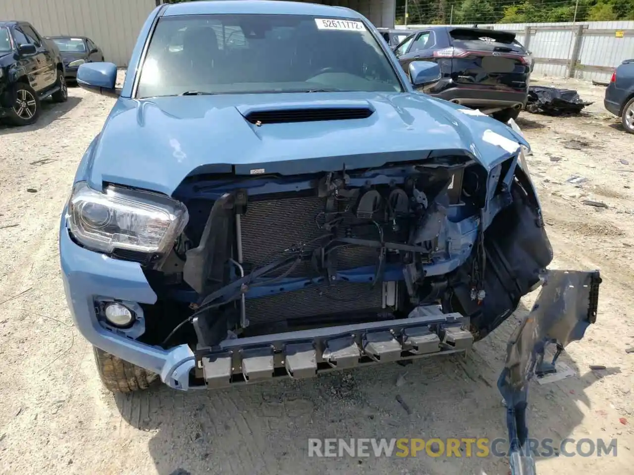 9 Photograph of a damaged car 3TMAZ5CN4KM088937 TOYOTA TACOMA 2019