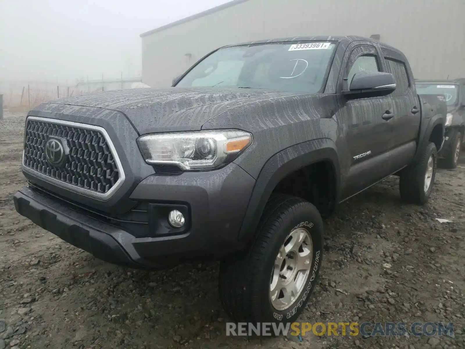 2 Photograph of a damaged car 3TMAZ5CN4KM089683 TOYOTA TACOMA 2019