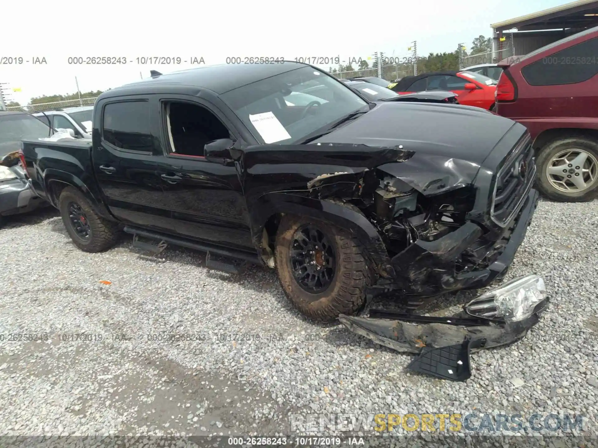 1 Фотография поврежденного автомобиля 3TMAZ5CN4KM091675 TOYOTA TACOMA 2019