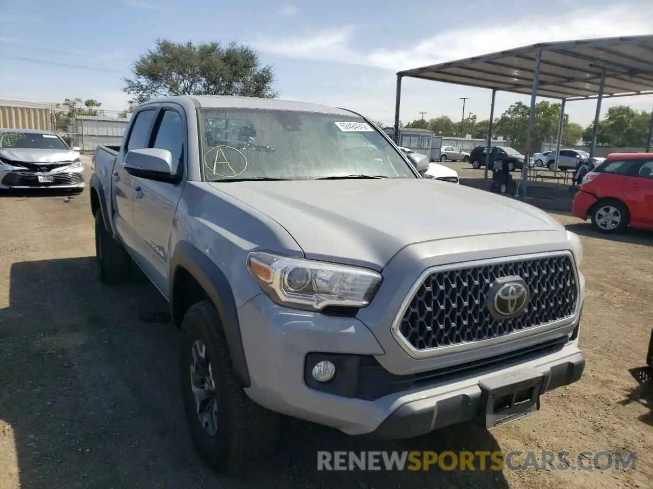 1 Фотография поврежденного автомобиля 3TMAZ5CN4KM091708 TOYOTA TACOMA 2019