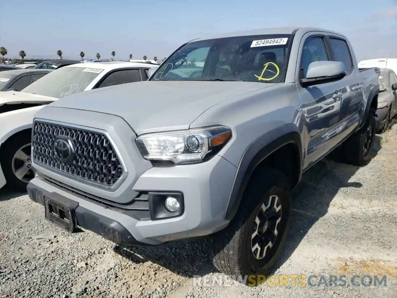 2 Фотография поврежденного автомобиля 3TMAZ5CN4KM091708 TOYOTA TACOMA 2019