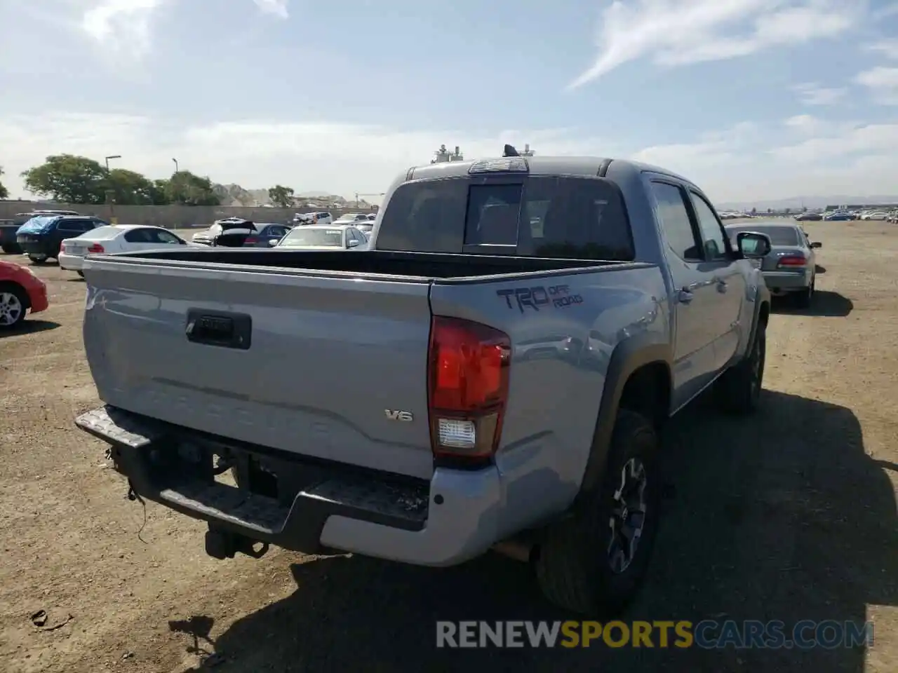 4 Фотография поврежденного автомобиля 3TMAZ5CN4KM091708 TOYOTA TACOMA 2019